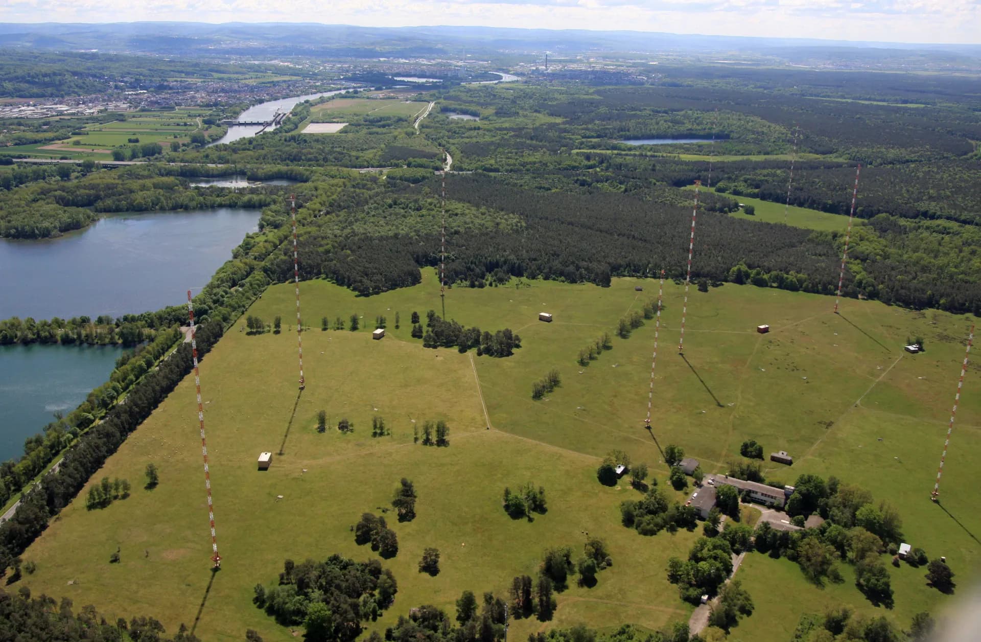 Sendeanlage DCF77 in Mainhausen-Mainflingen