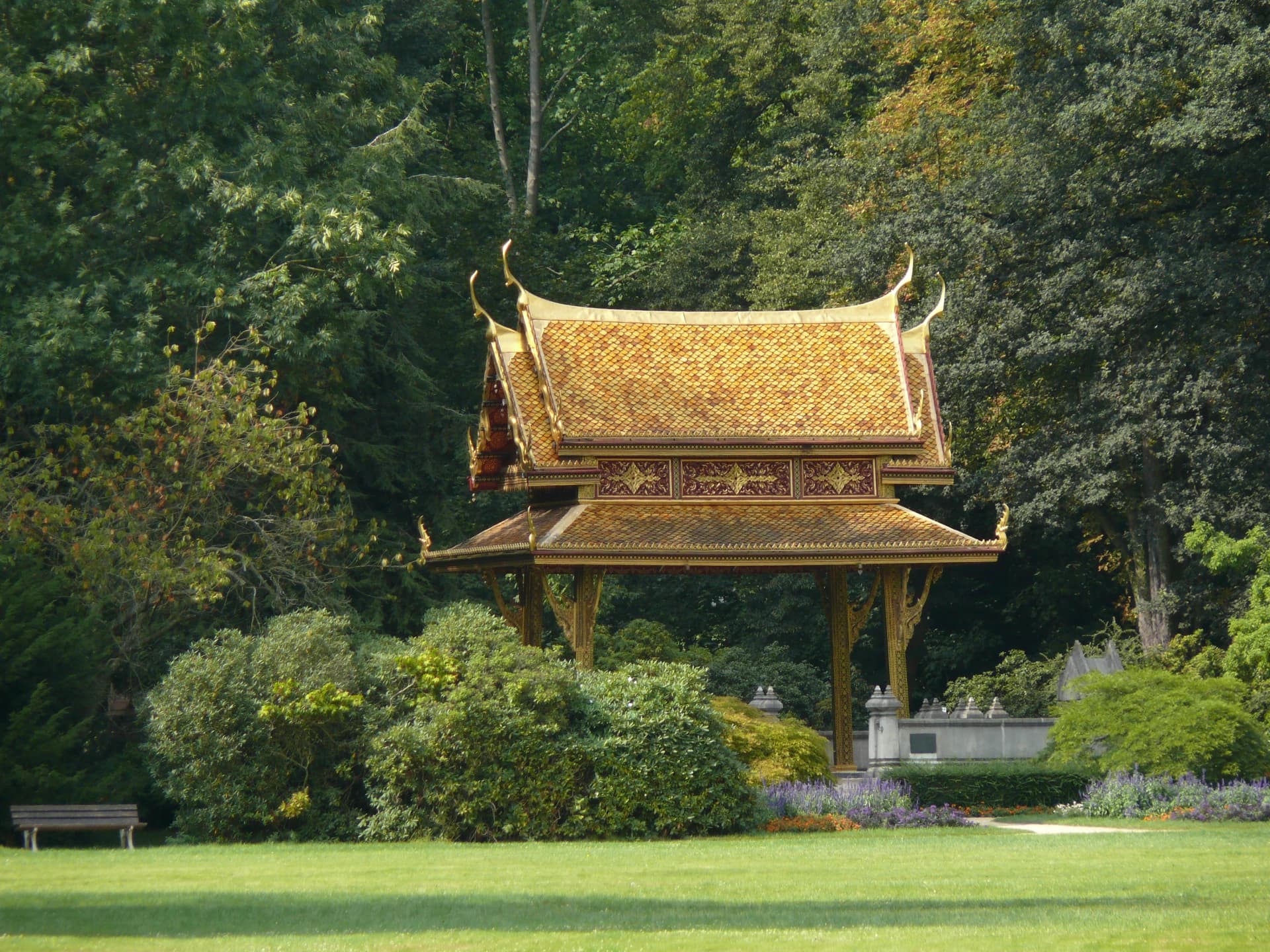 Siamesischer Tempel im Kurpark Bad Homburg