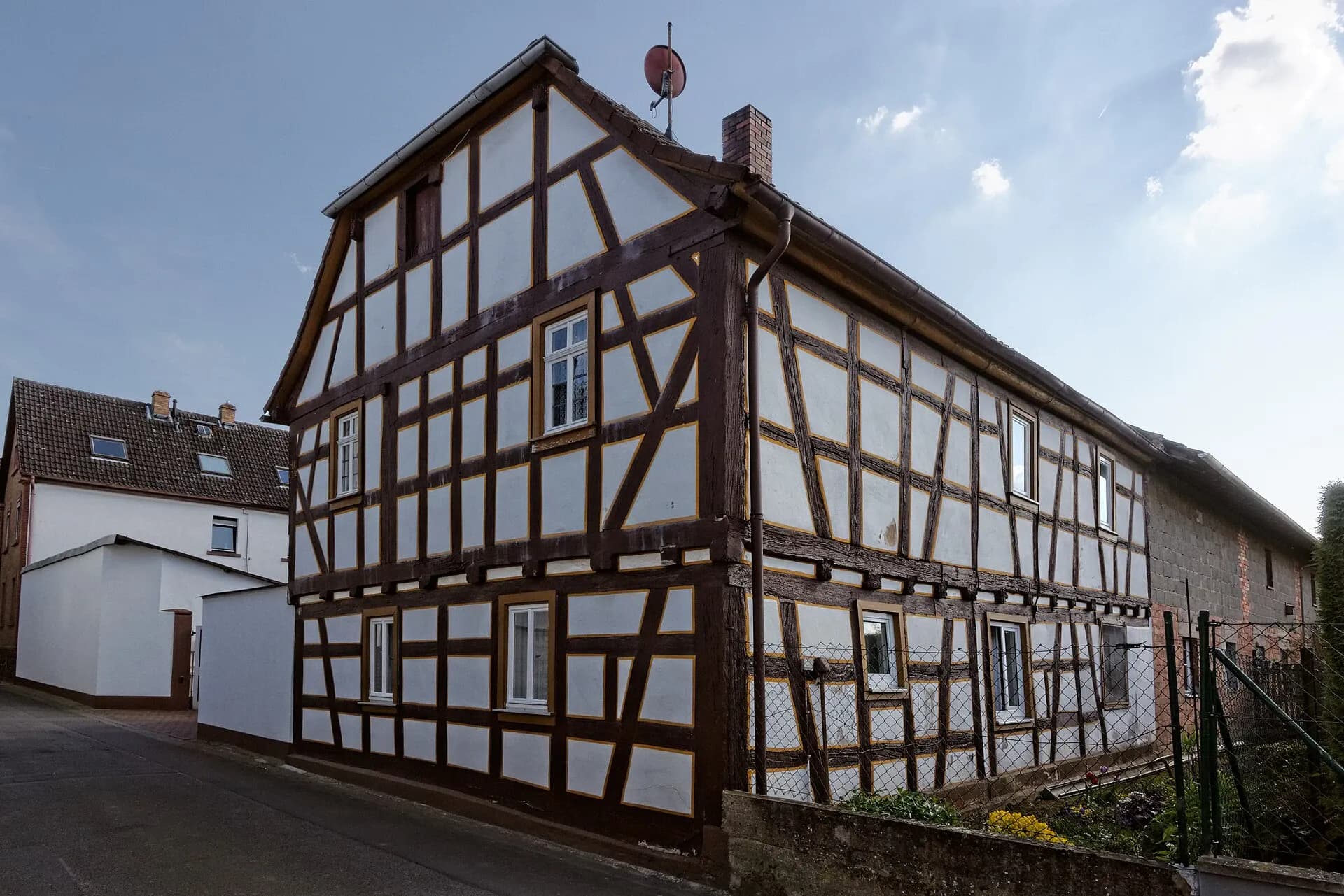 Fachwerkhaus in der Mühlstraße 4 in Babenhausen-Sickenhofen