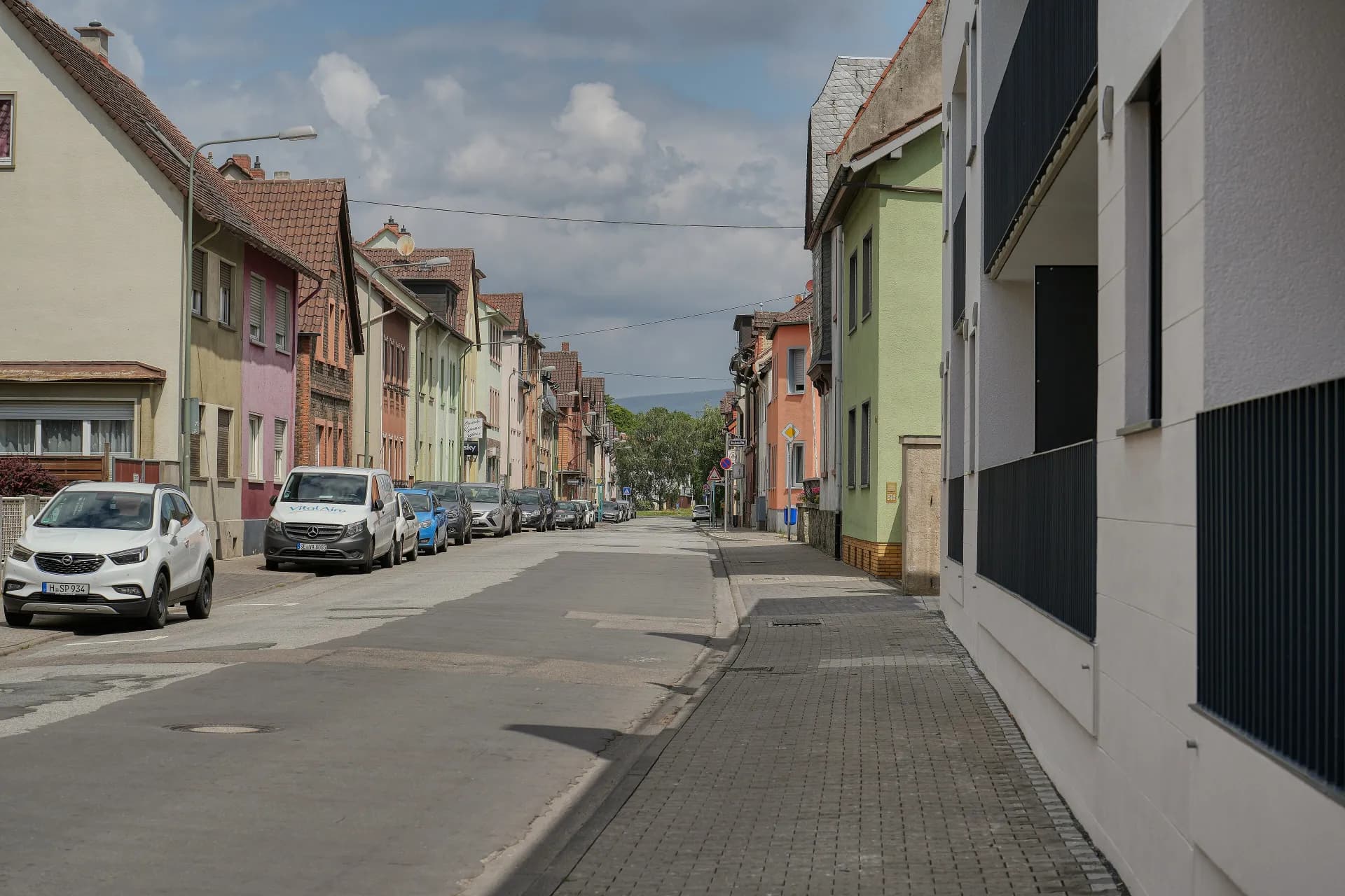 Sindlinger Bahnstraße in Frankfurt Sindlingen