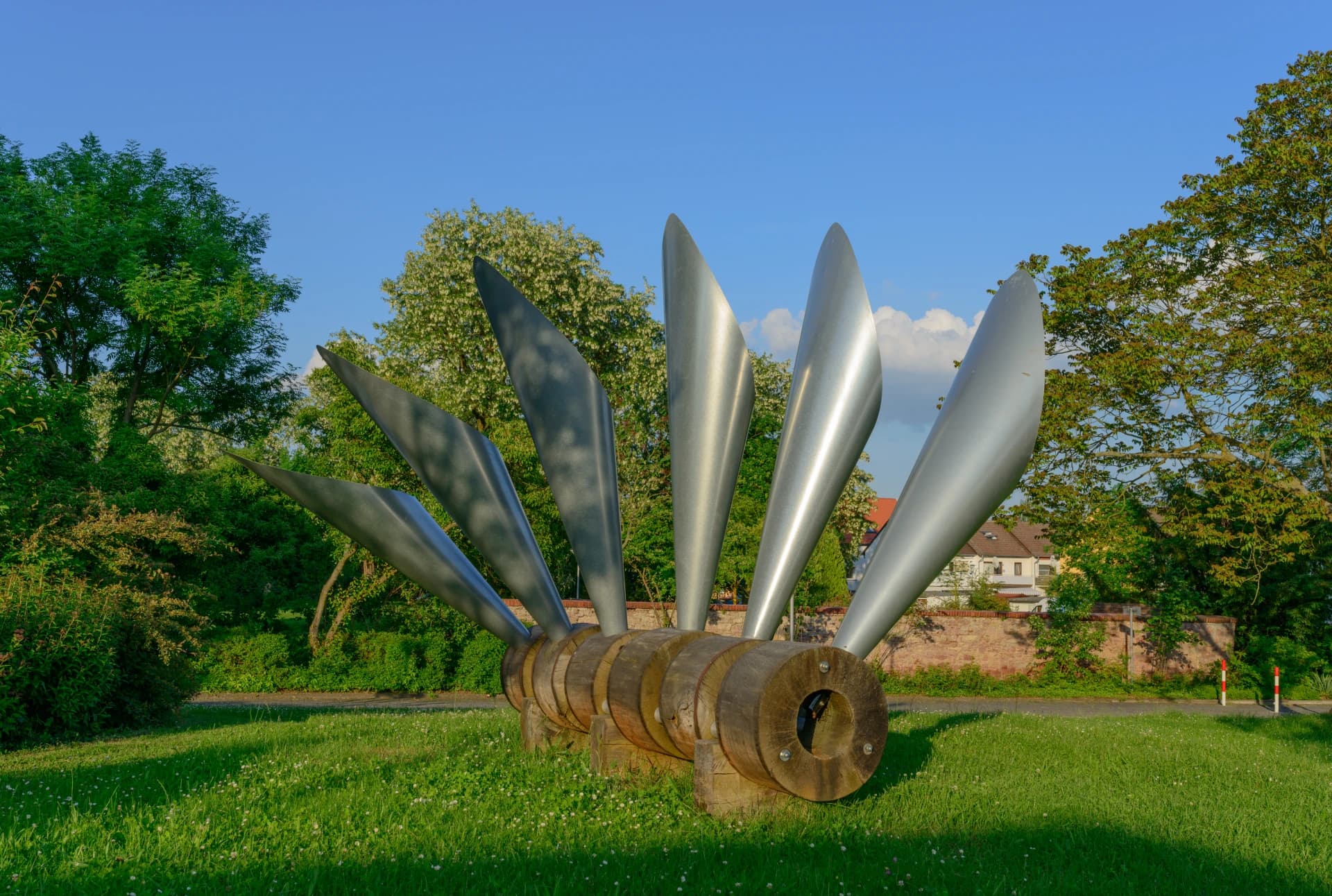 Skulptur Lauscher in Mörfelden-Walldorf