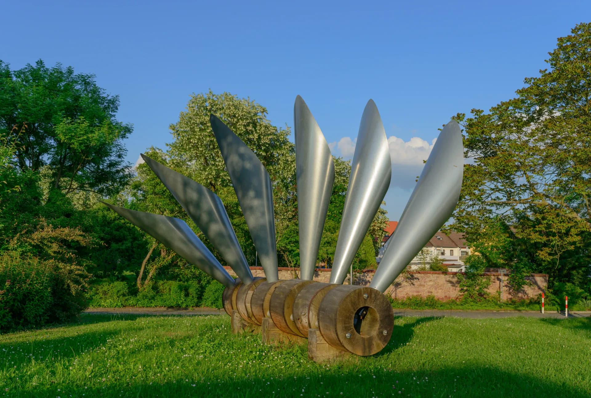 Skulptur Lauscher in Mörfelden-Walldorf