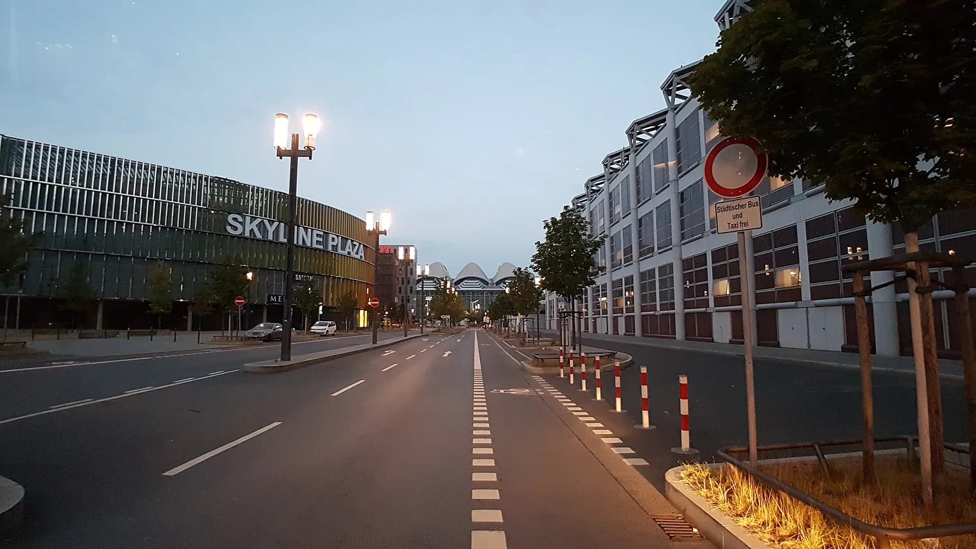 Skyline Plaza an der Brüsseler Straße im Frankfurter Gallus