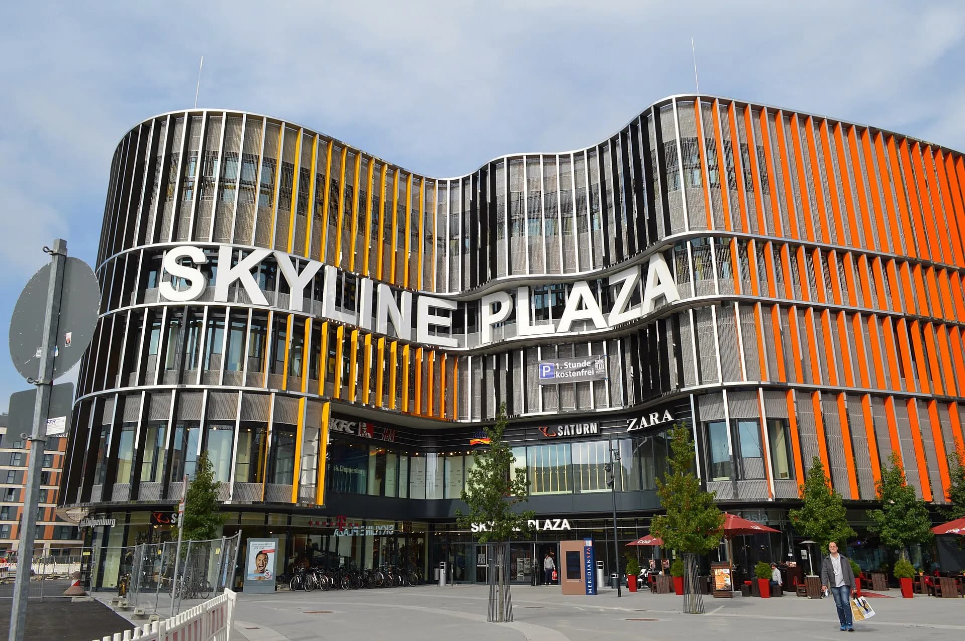 Skyline Plaza im Frankfurter Gallus