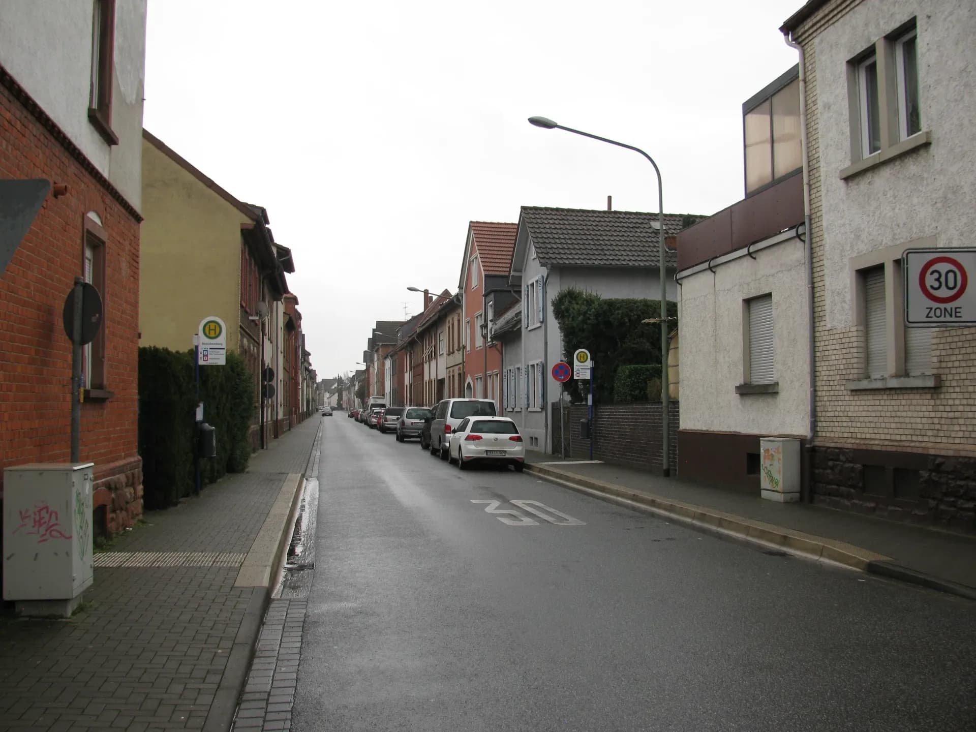 Wohnstraße Spessartstraße in Hanau-Großauheim