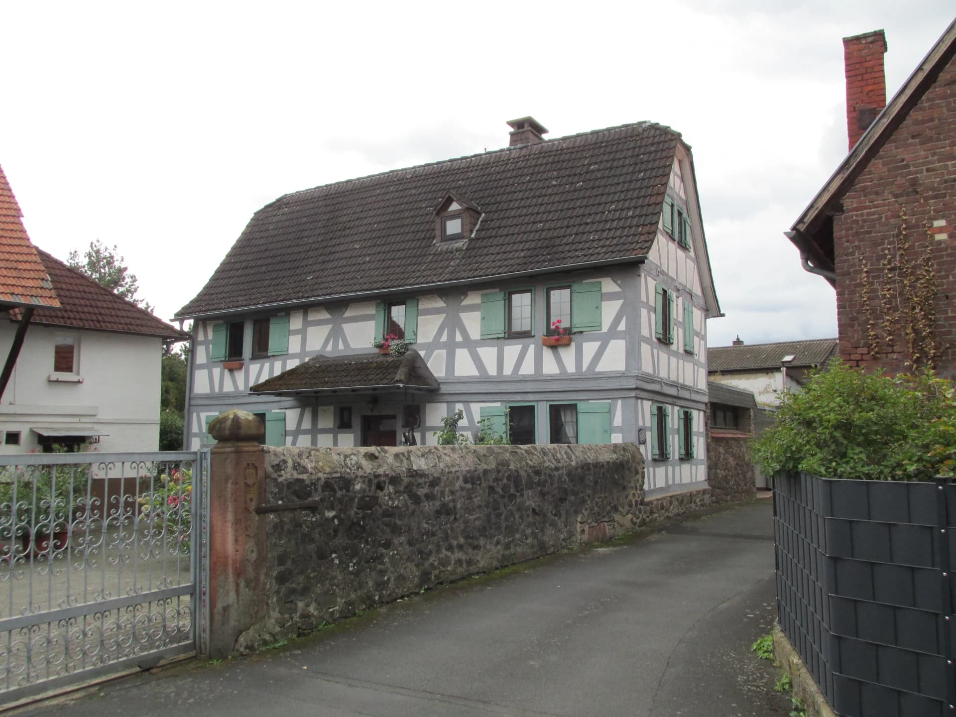 Fachwerkhaus in der Spielhausgasse 4 in Bruchköbel