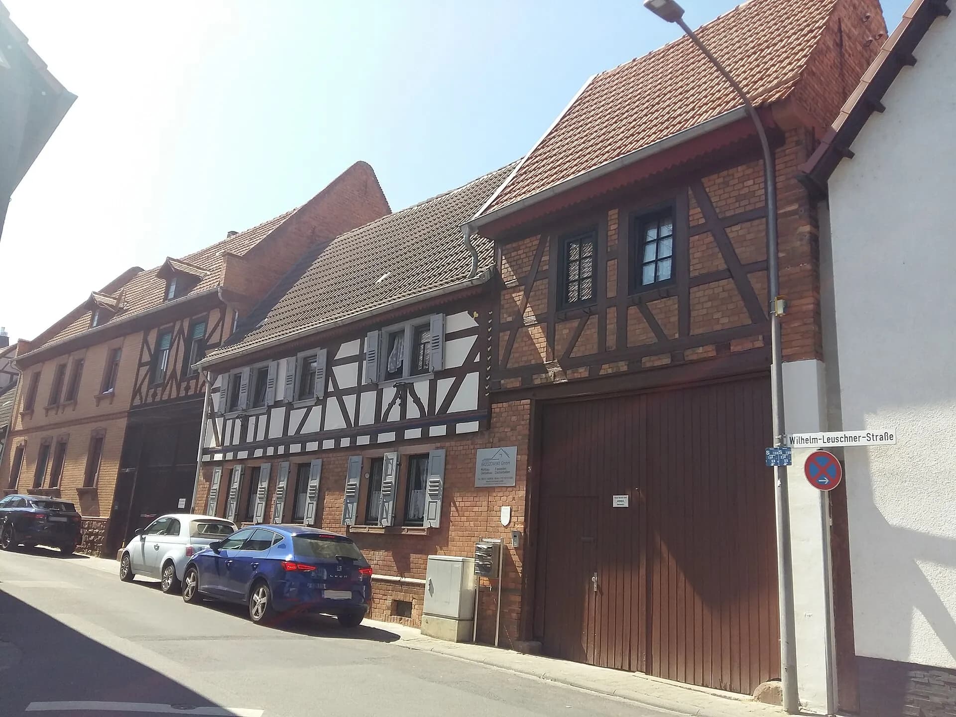 Straßenzug in der Spitzengasse in Schaafheim