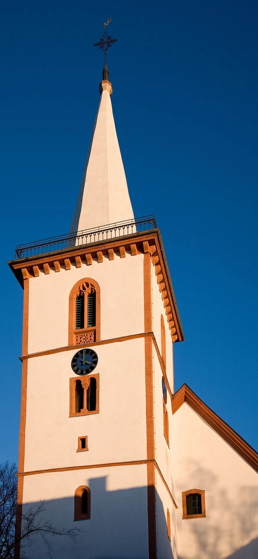 Turm der St.-Gallus-Kirche in Otzberg-Lengfeld