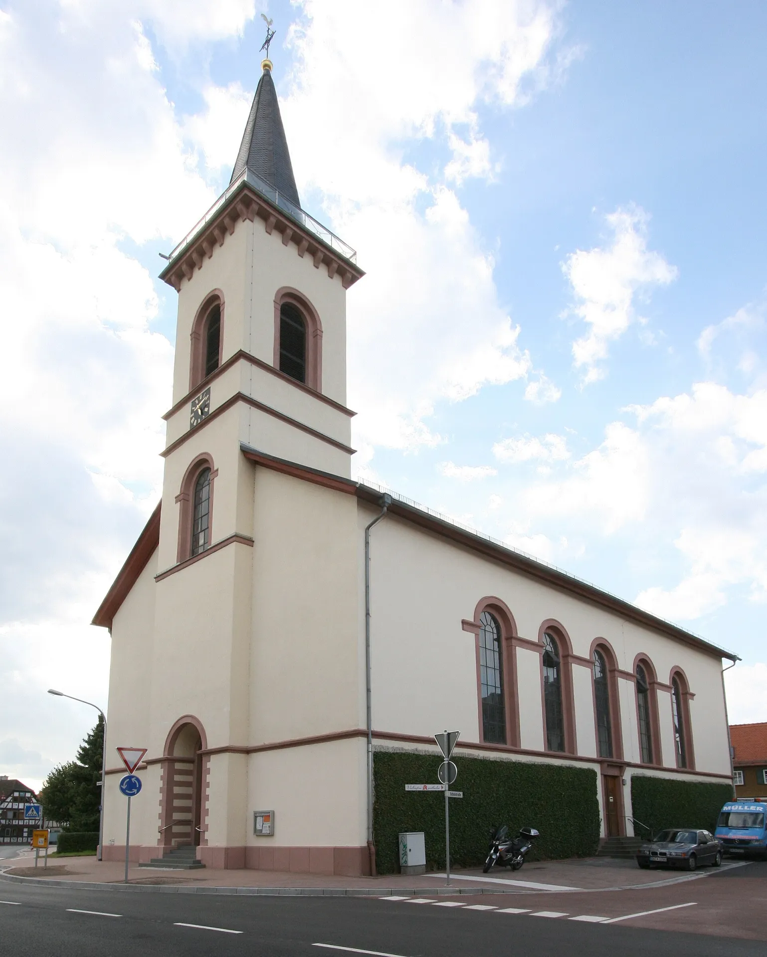 Kirche St. Sebastian in Eppertshausen von Südosten