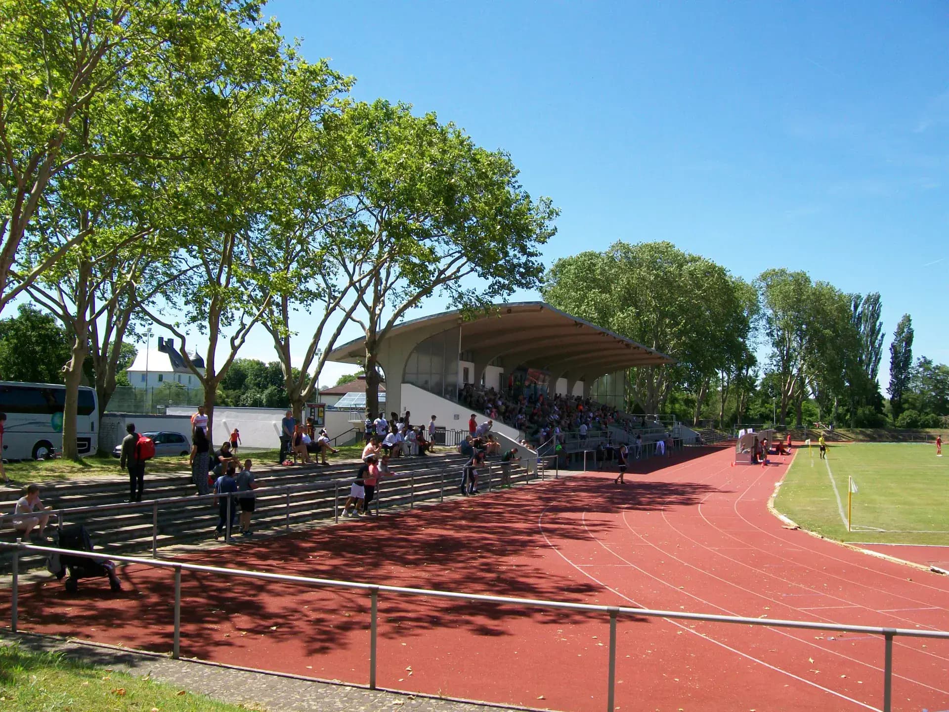 Stadion am Sommerdamm in Rüsselsheim