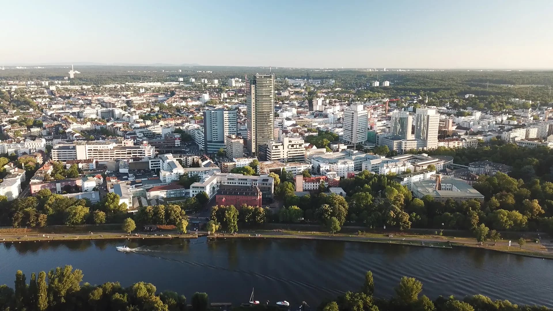 Offenbach am Main von oben