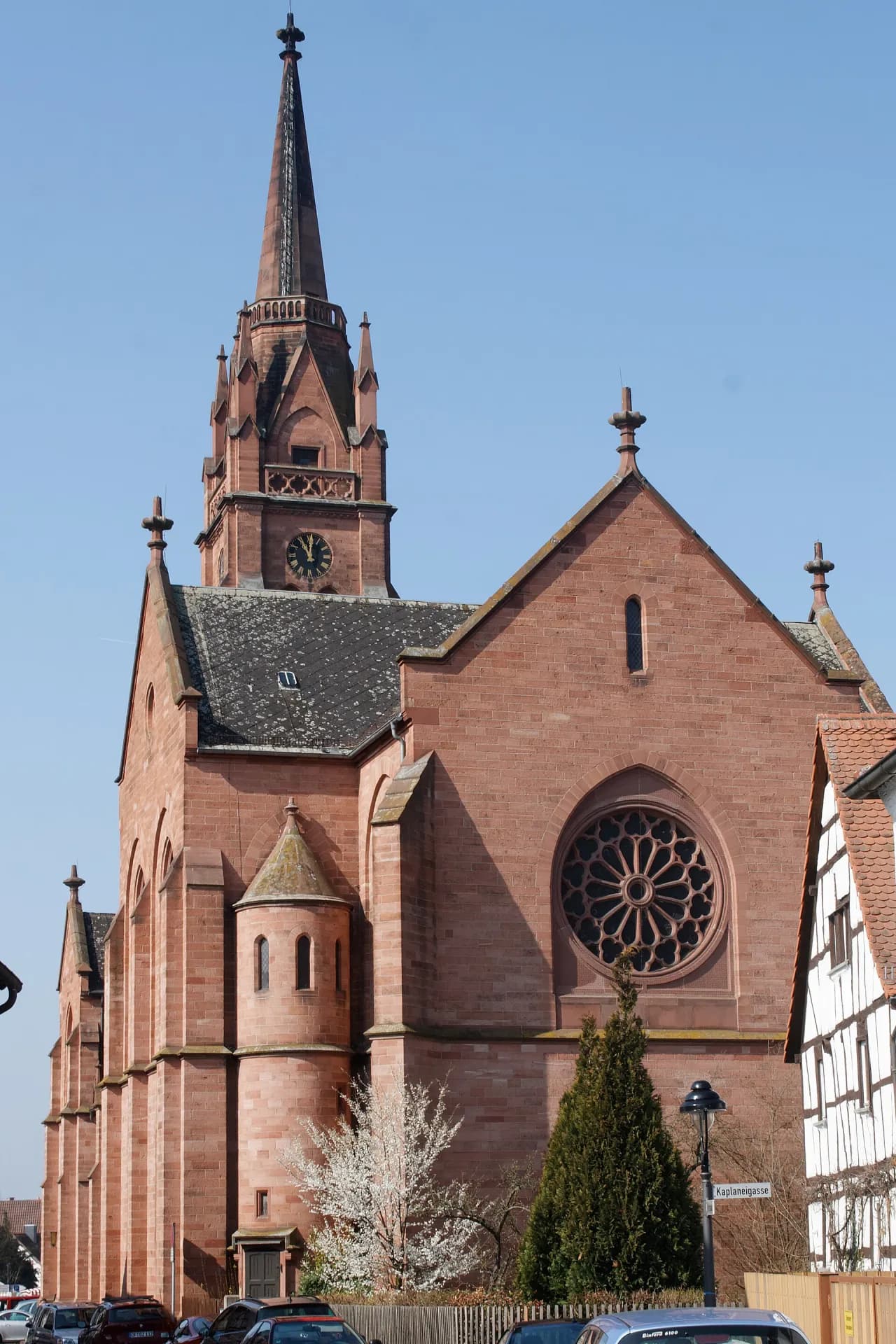 Querhaus der Evangelischen Stadtkirche in Langen