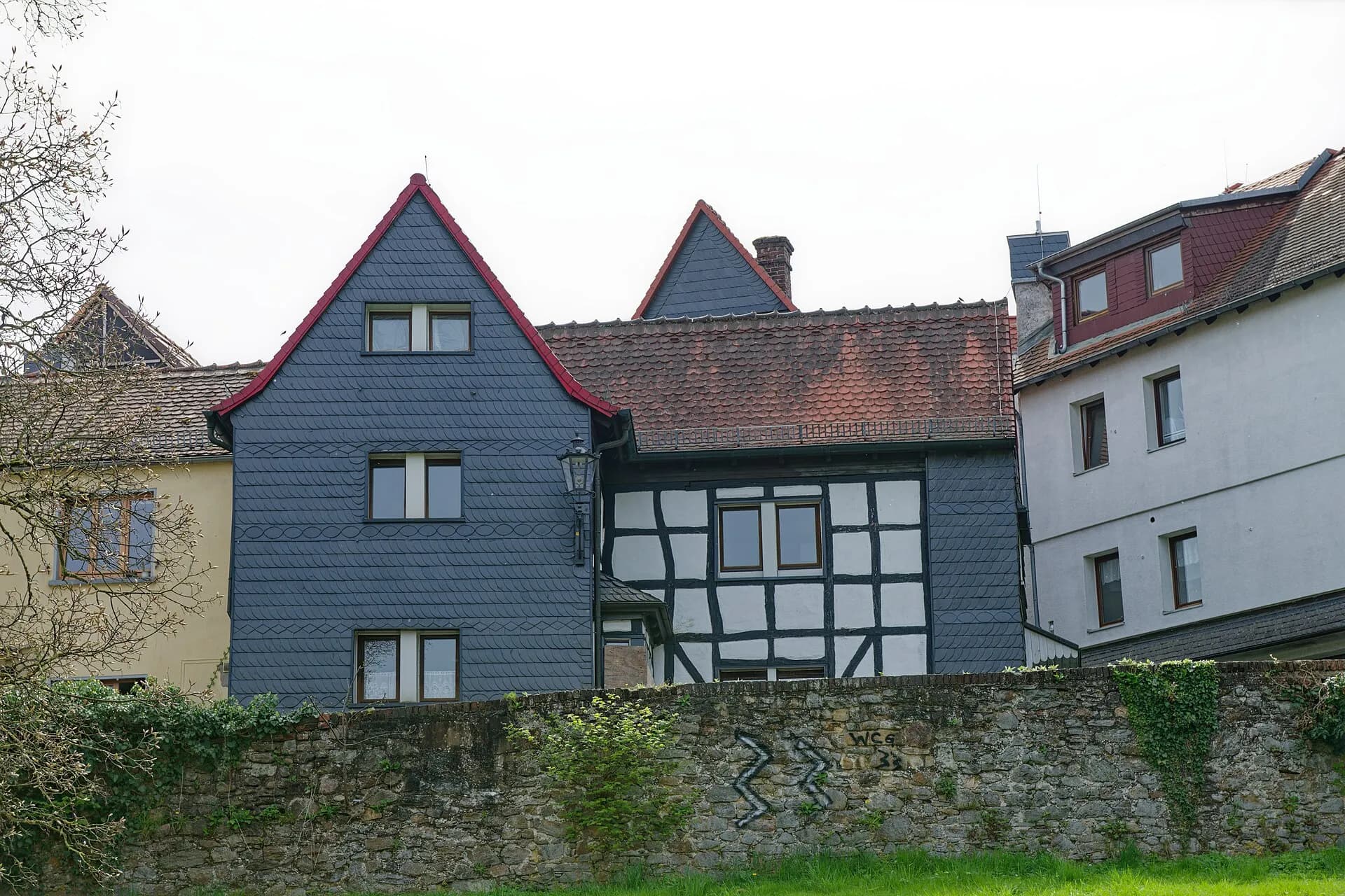 Stadtmauer An der Herrenmühle in Oberursel (Taunus)