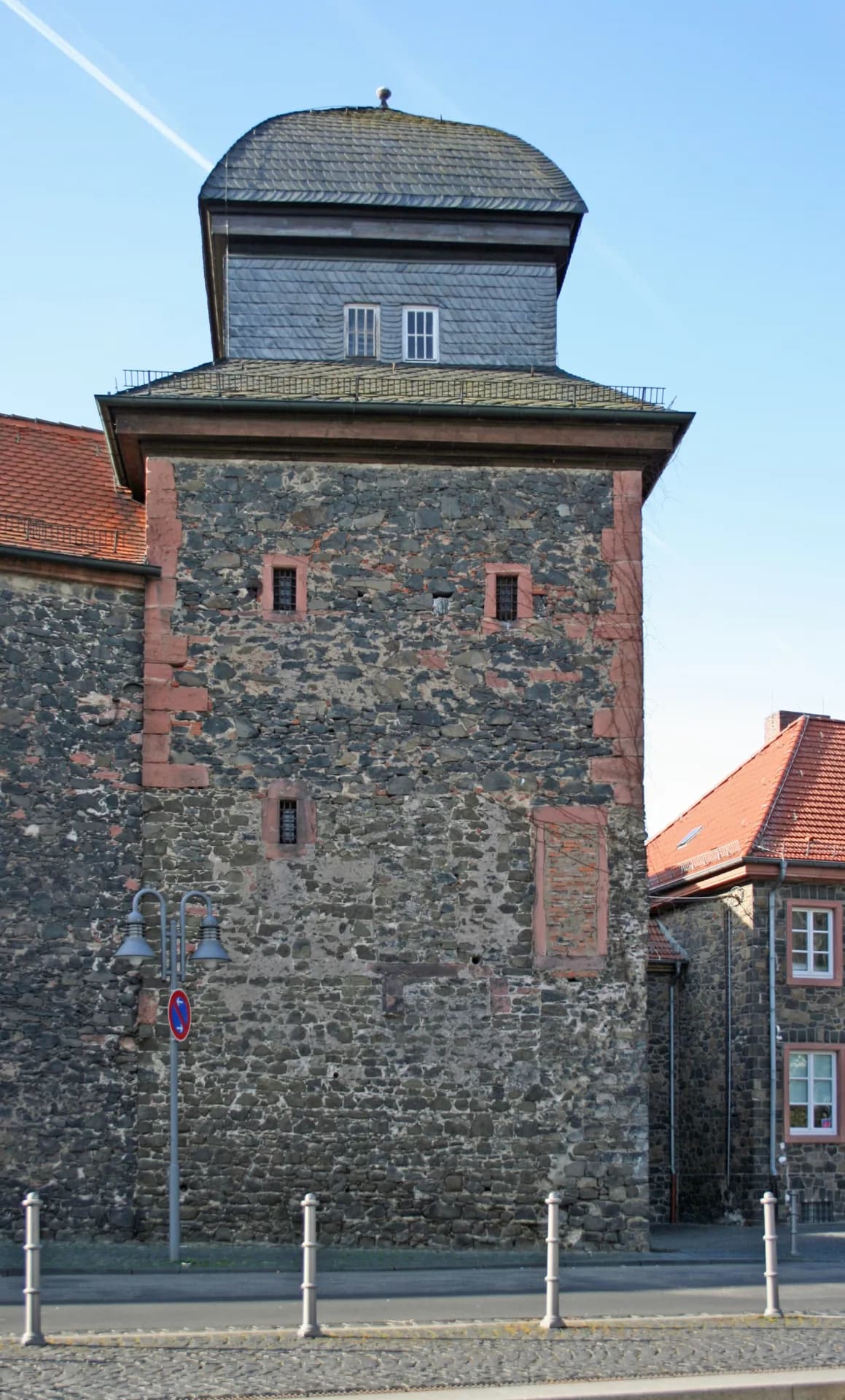 Wasserturm des Stadtschlosses in Hanau