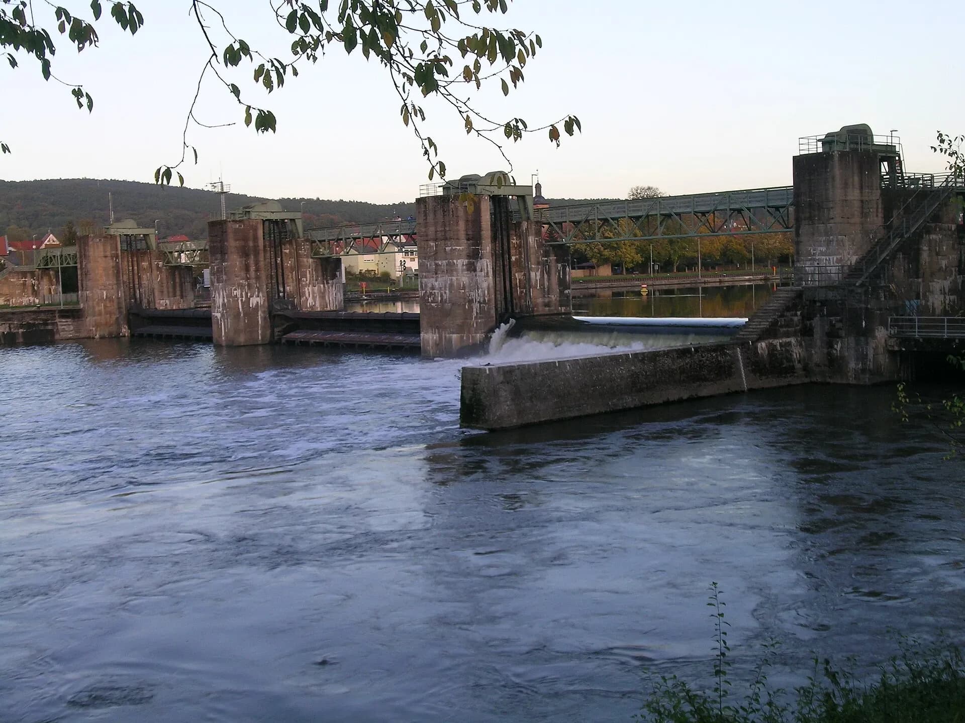 Staustufe Obernau am Main