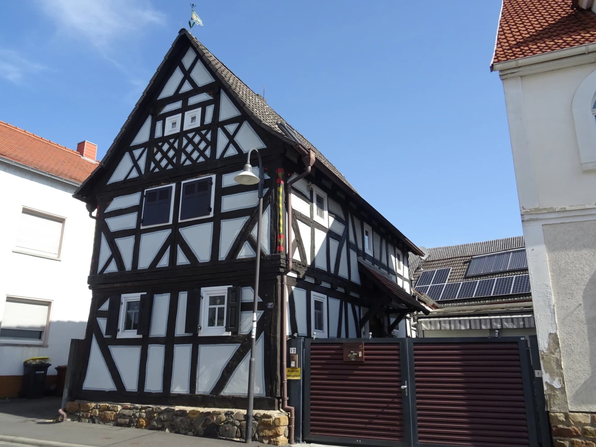 Fachwerkhaus in der Hauptstraße 17 in Steinfurth in Bad Nauheim