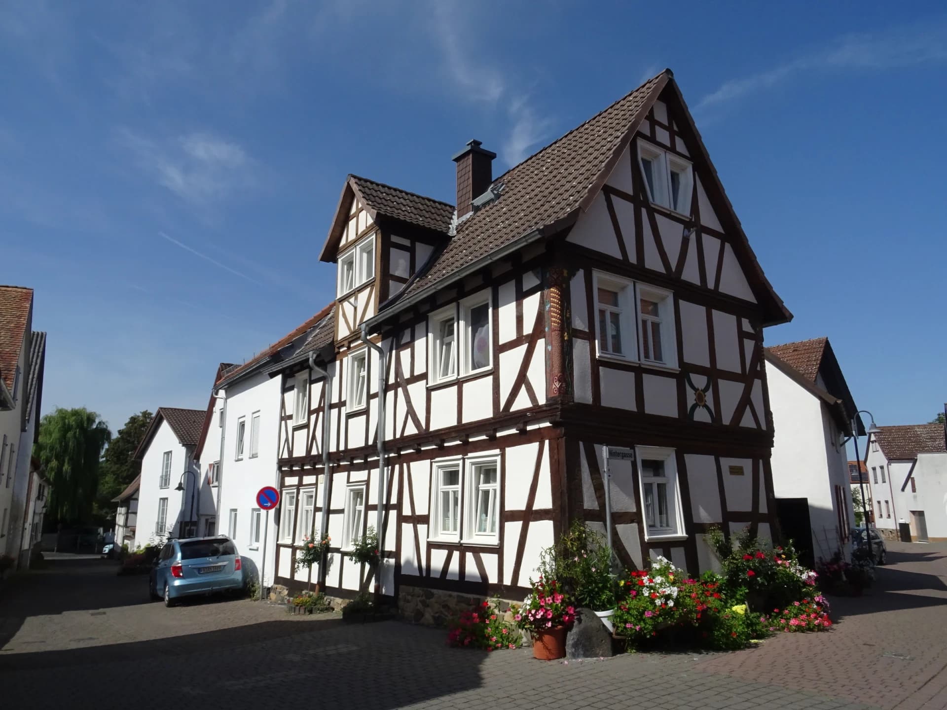 Fachwerkhaus in der Hintergasse 12 in Steinfurth in Bad Nauheim