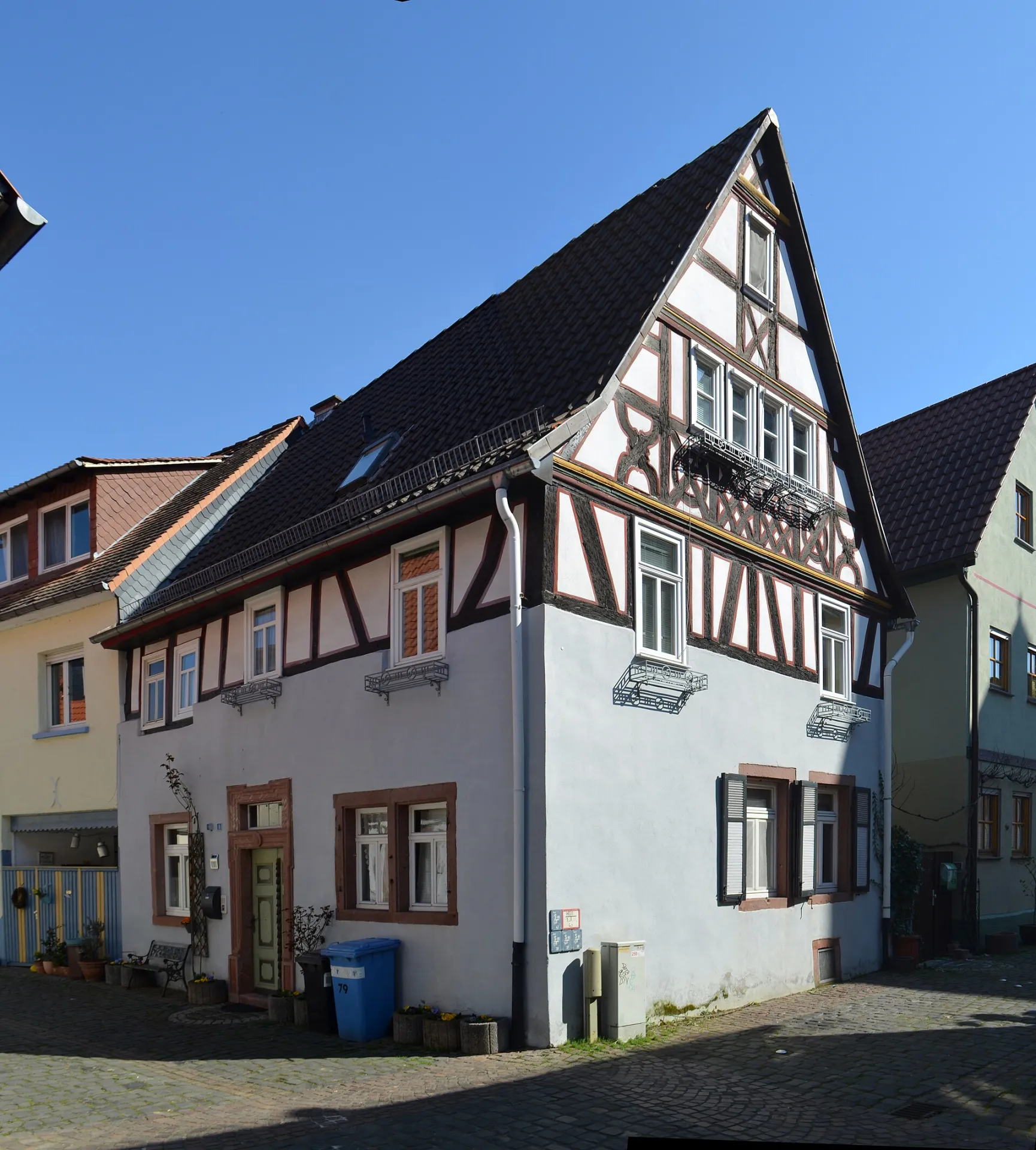 Fachwerkhaus in der Bickenstraße in Hanau-Steinheim