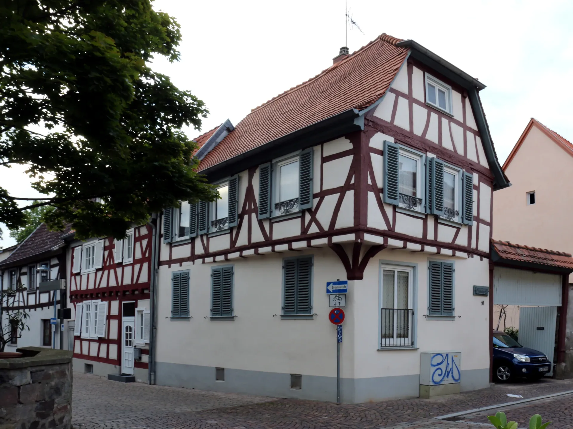 Eckhaus Steinstraße 10 in Dieburg