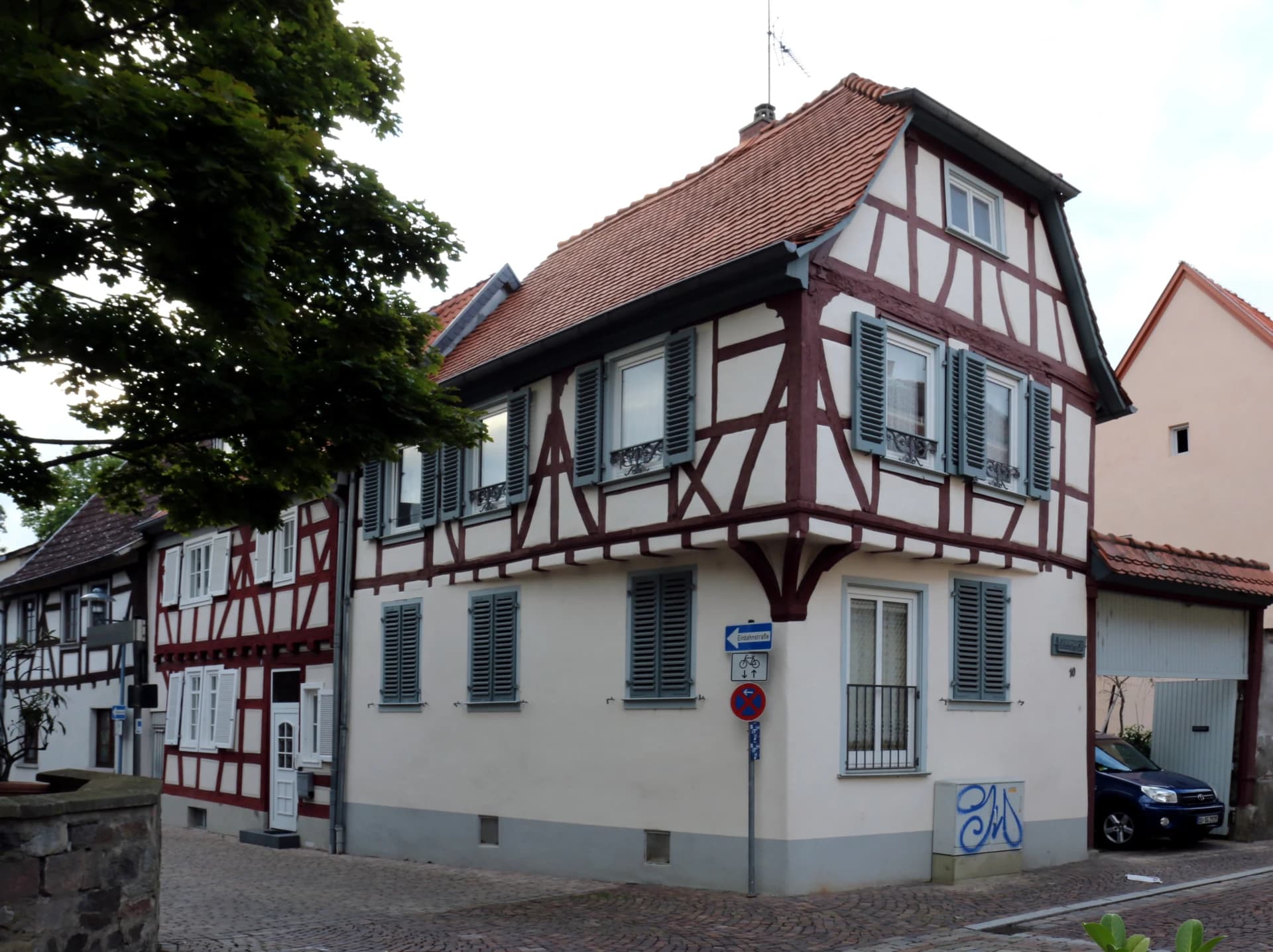 Eckhaus Steinstraße 10 in Dieburg