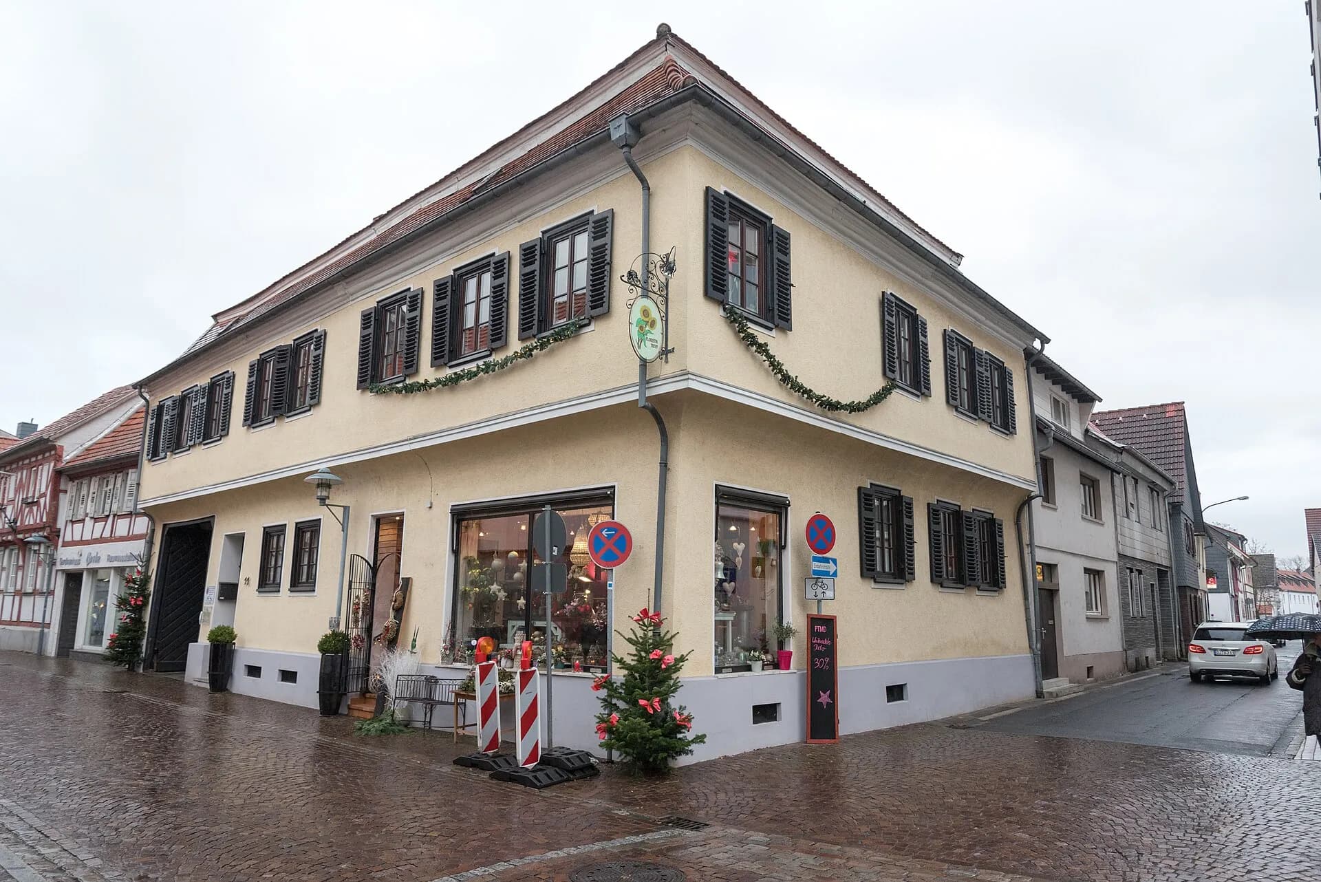 Eckhaus Steinstraße 11 in Dieburg