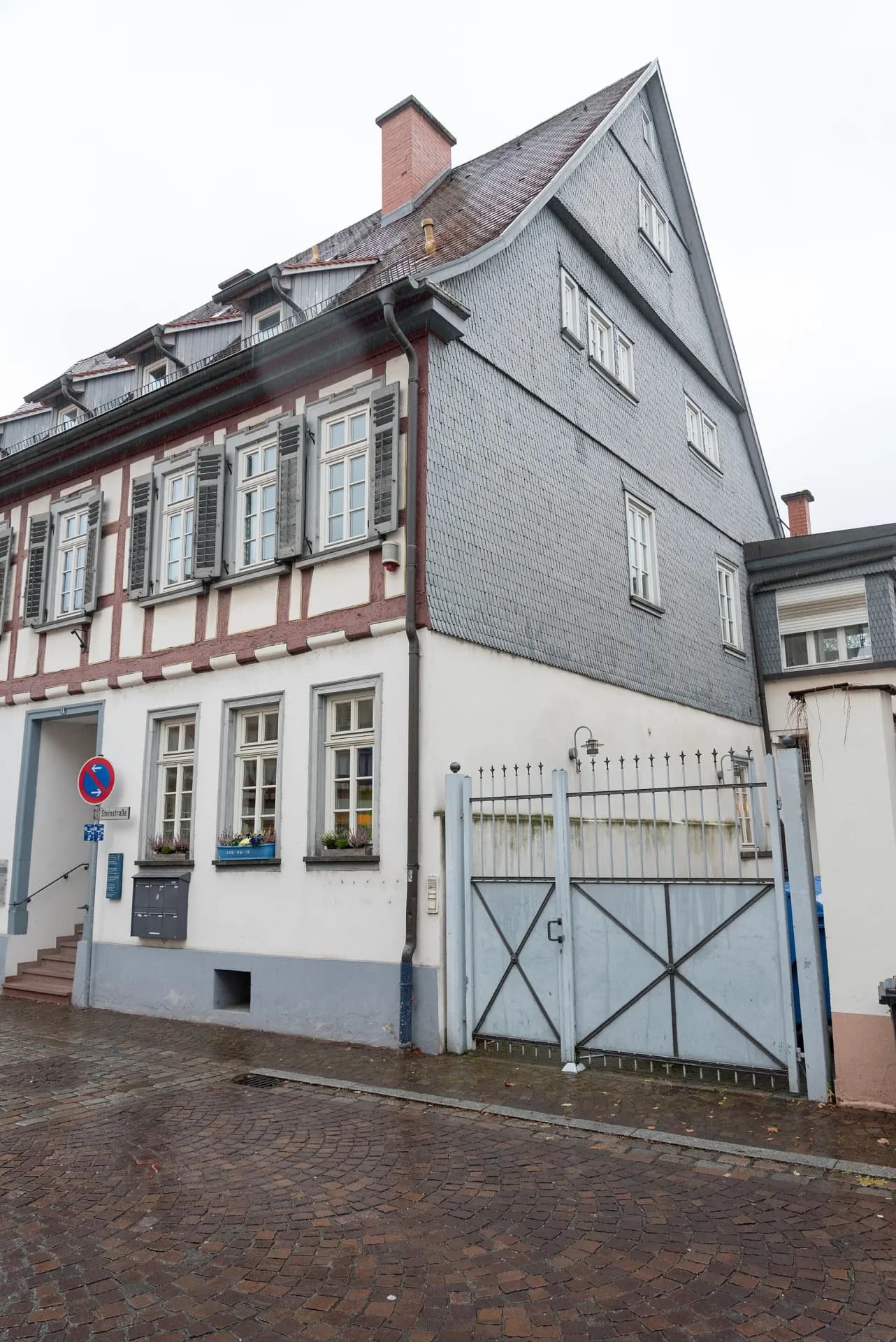 Steinstraße 14 von der Ecke in Dieburg