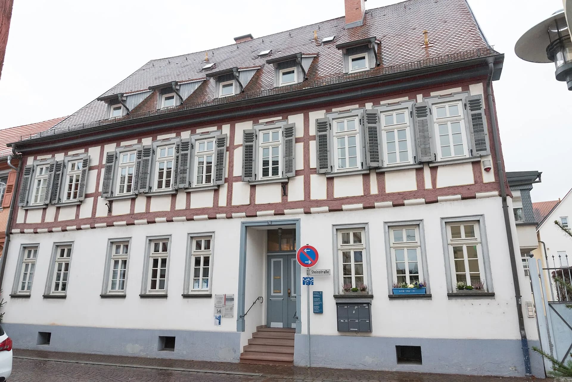 Steinstraße 14 von der Straßenseite in Dieburg