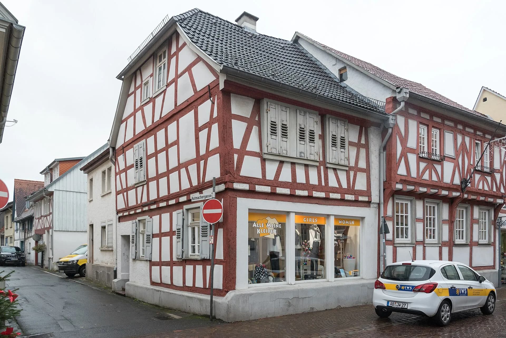 Steinstraße 17 im Gassenblick in Dieburg