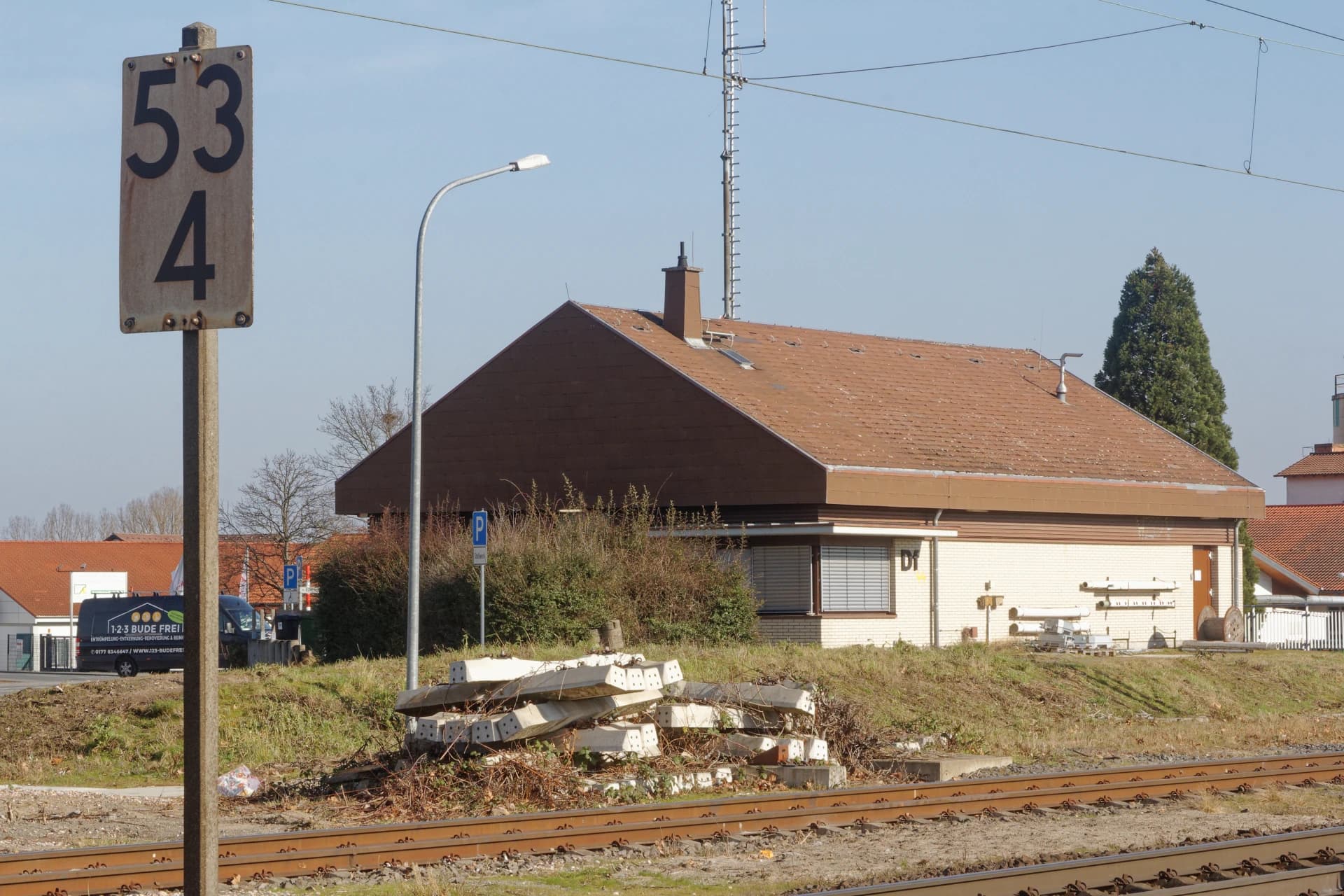 Stellwerk am Bahnhof Dieburg