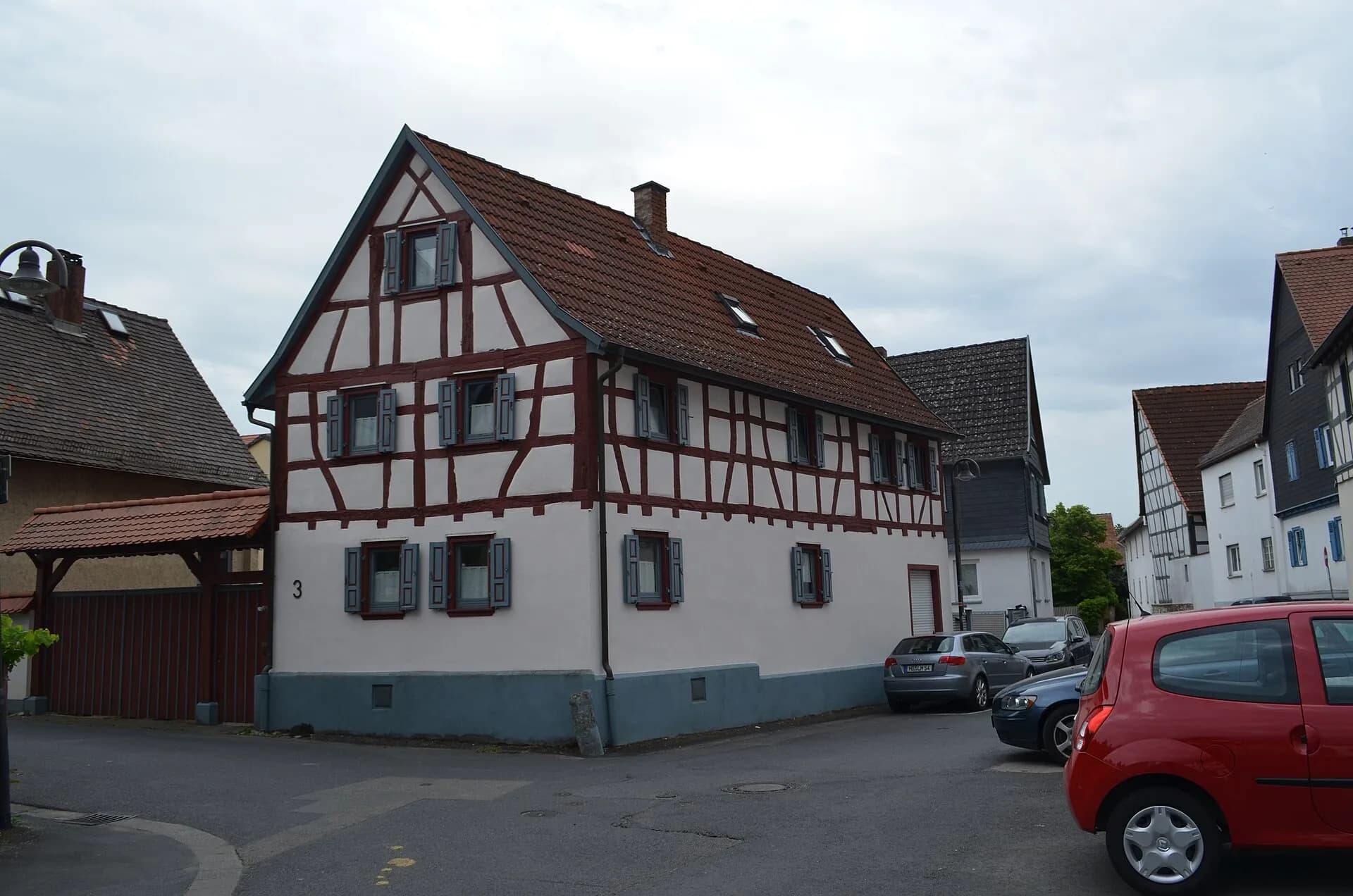 Fachwerkhof in der Neugasse in Oberursel-Stierstadt