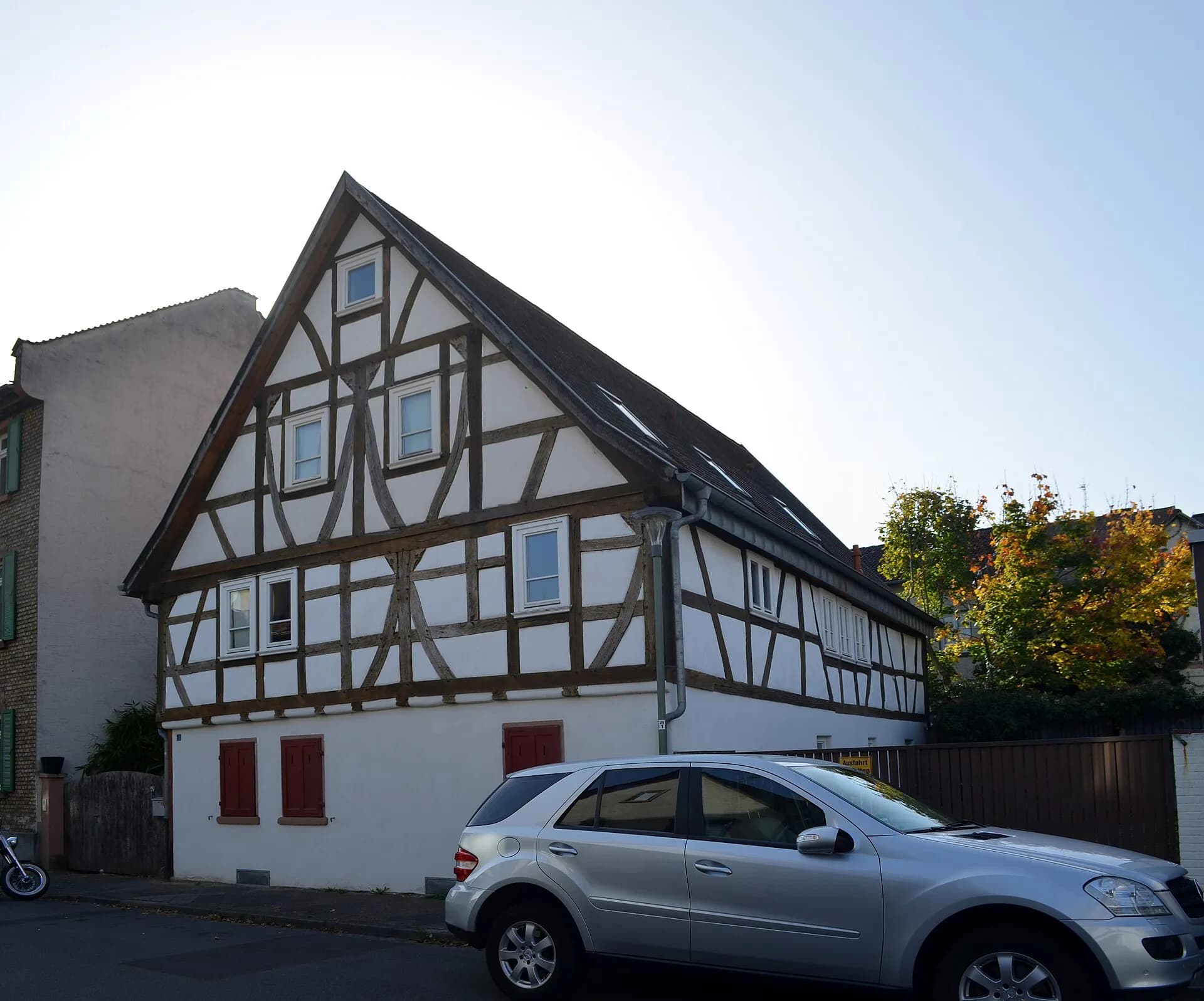 Fachwerkscheune in der Strackgasse in Offenbach-Bürgel