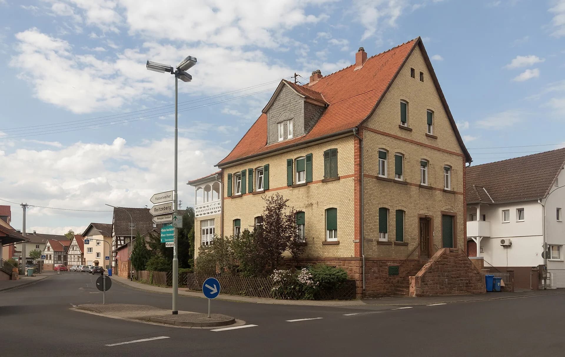 Straßenansicht an der Hain-Gründauer Straße in Gründau