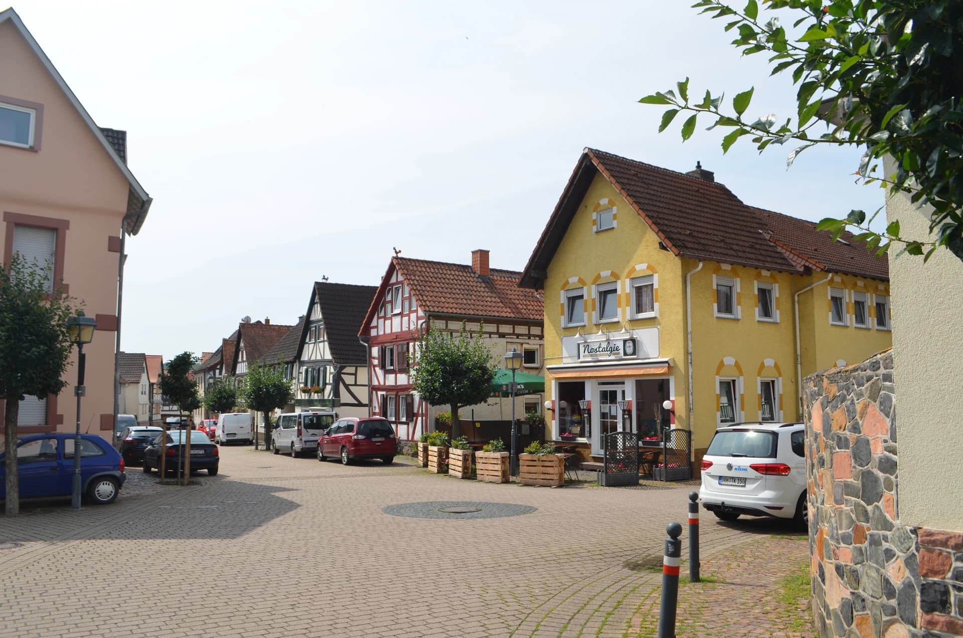 Straßenzug der Weitgasse in Nieder-Florstadt