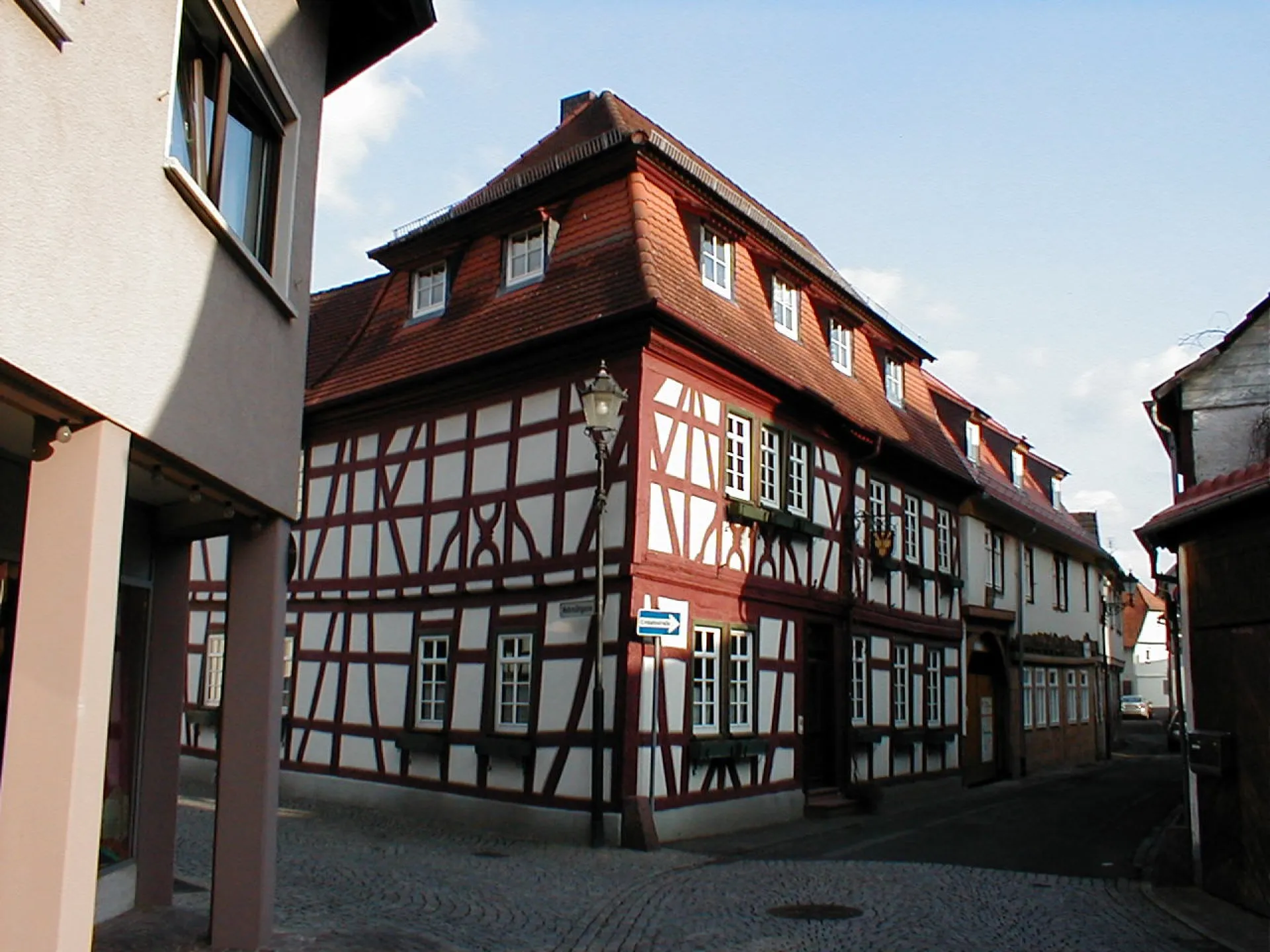 Straßenzug in Seligenstadt