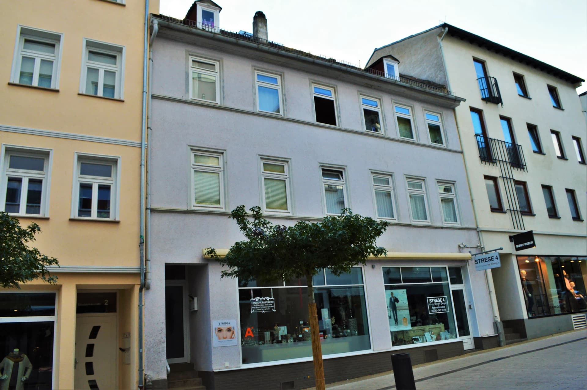 Geschäftshäuser in der Stresemannstraße 4 in Bad Nauheim