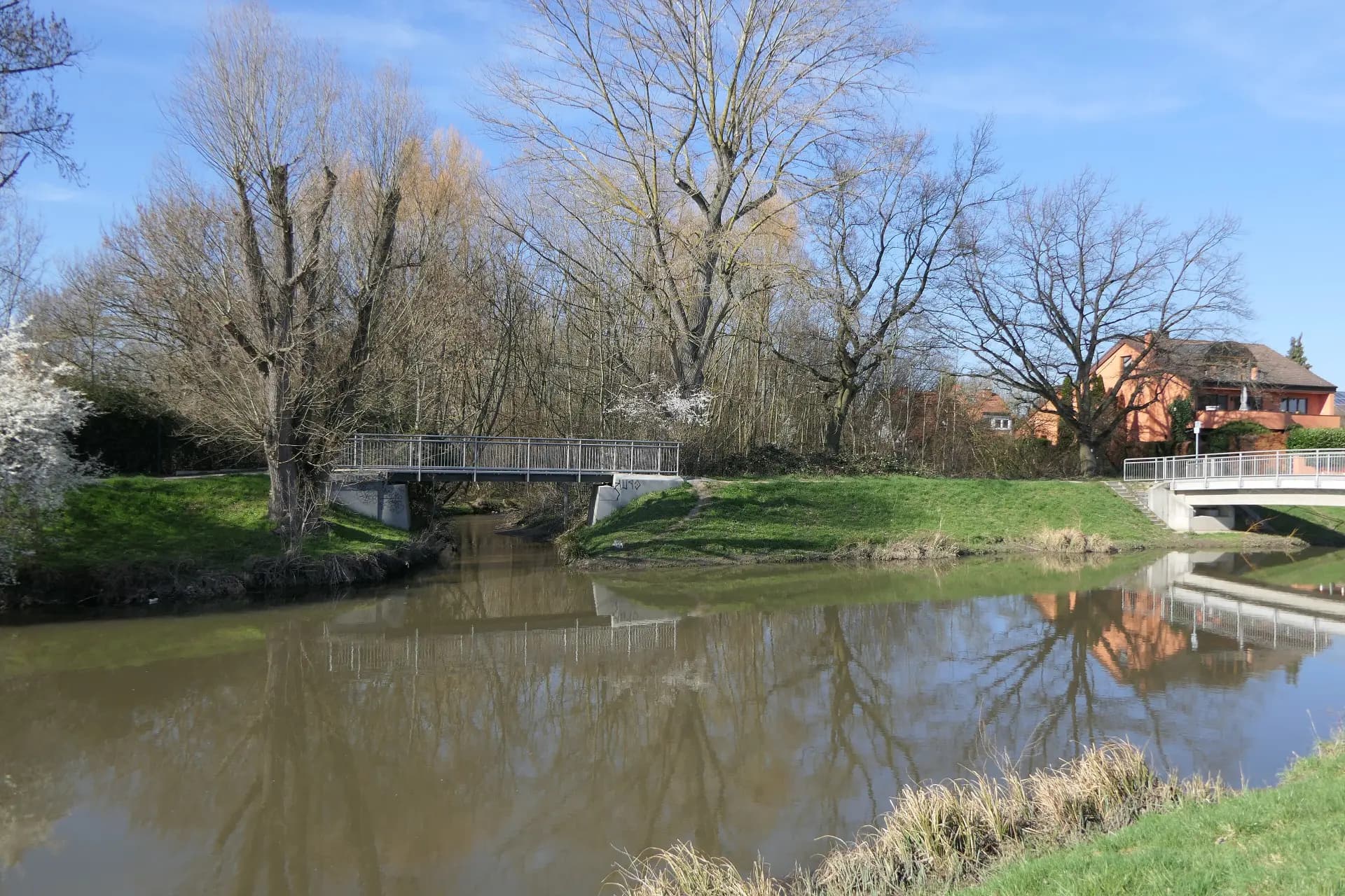Mündung des Sulzbachs in die Nidda