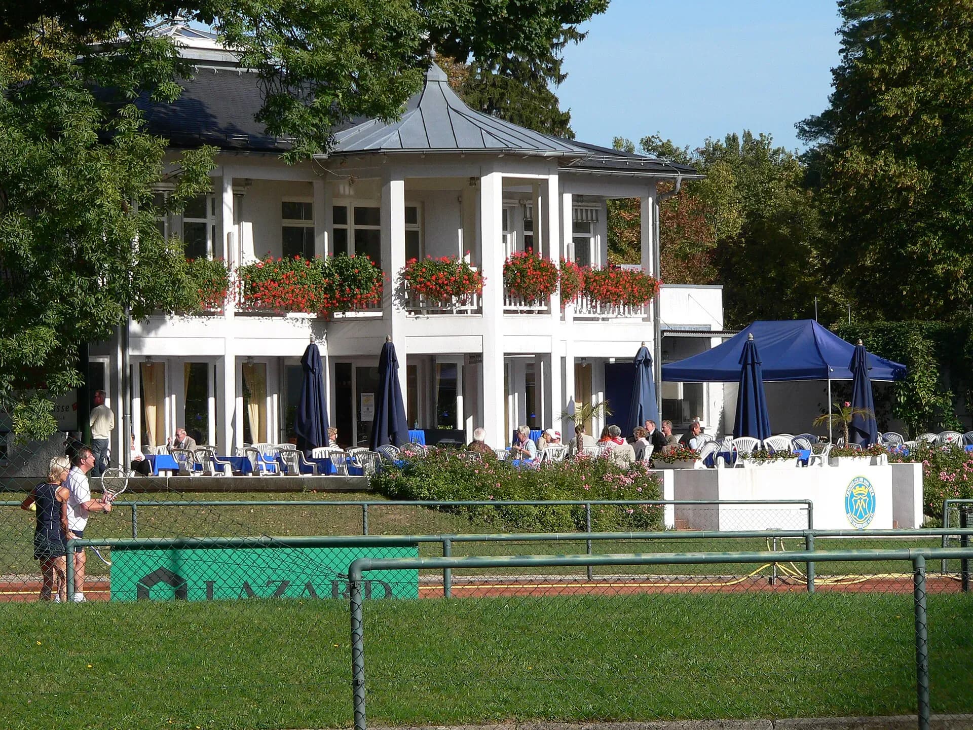 Clubhaus des Tennisclubs in Bad Homburg