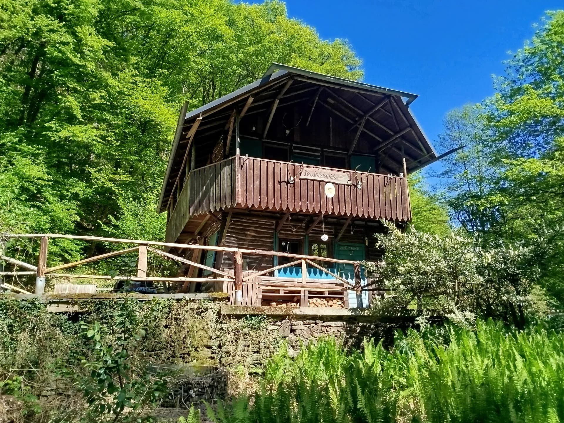Blockhaus der Teufelsmühle bei Geiselbach