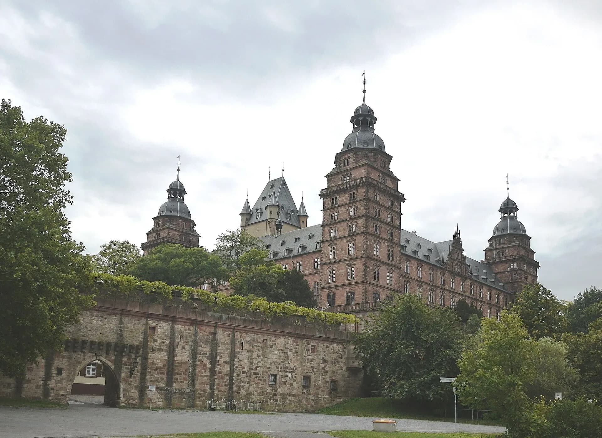 Theoderichstor an der Stadtmauer in Aschaffenburg