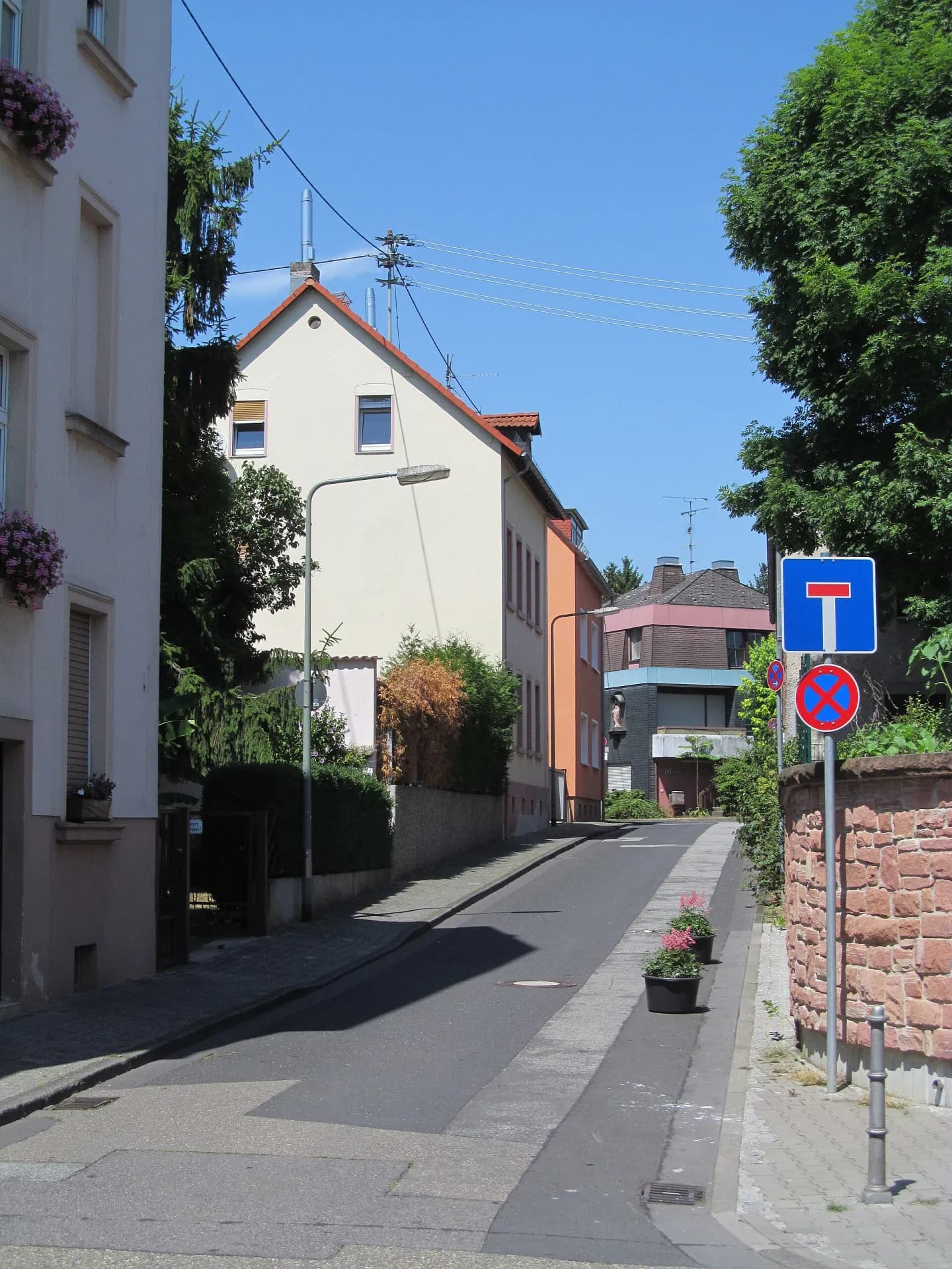 Thomestraße in Frankfurt Sossenheim