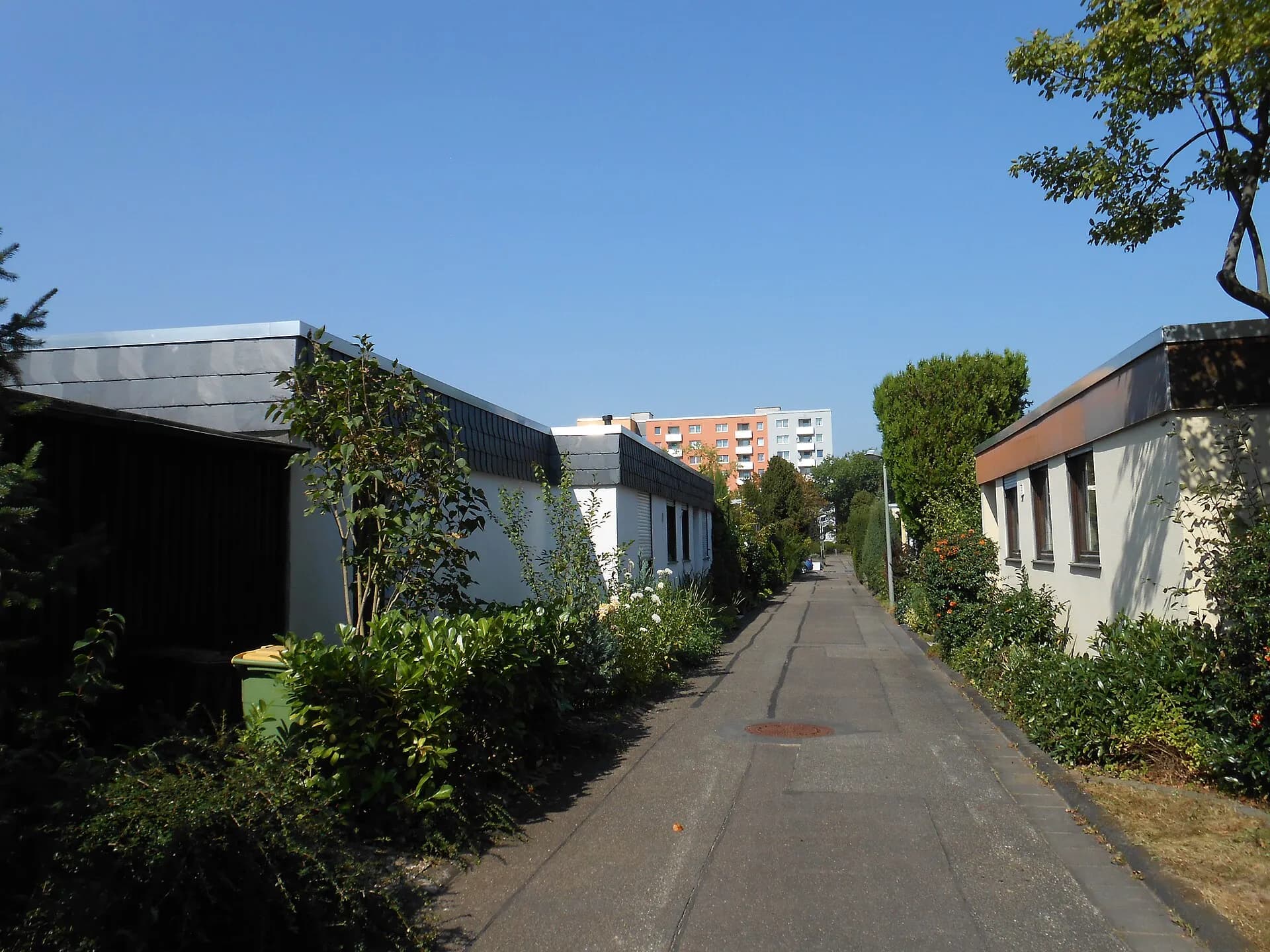 Anliegerstraße Tilsiter Straße in Hanau-Kesselstadt