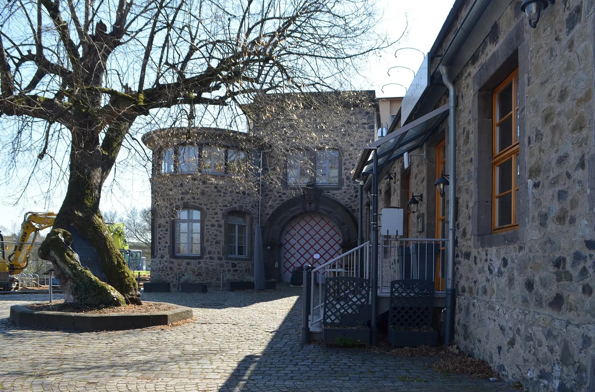 Torhaus der Graphischen Betriebe Illert in Hanau-Steinheim