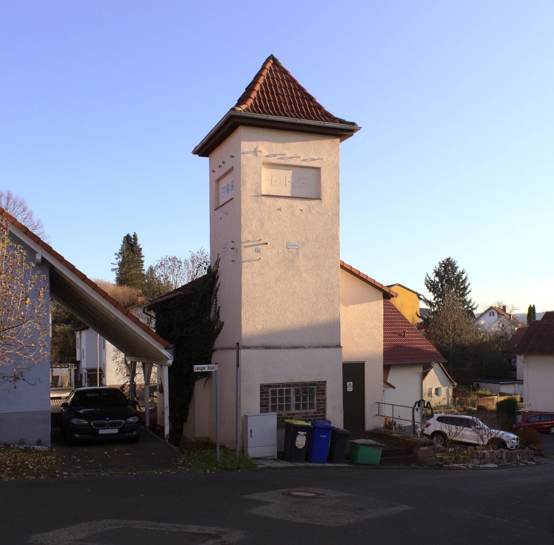 Transformatorenturm von 1919 in Gründau-Lieblos