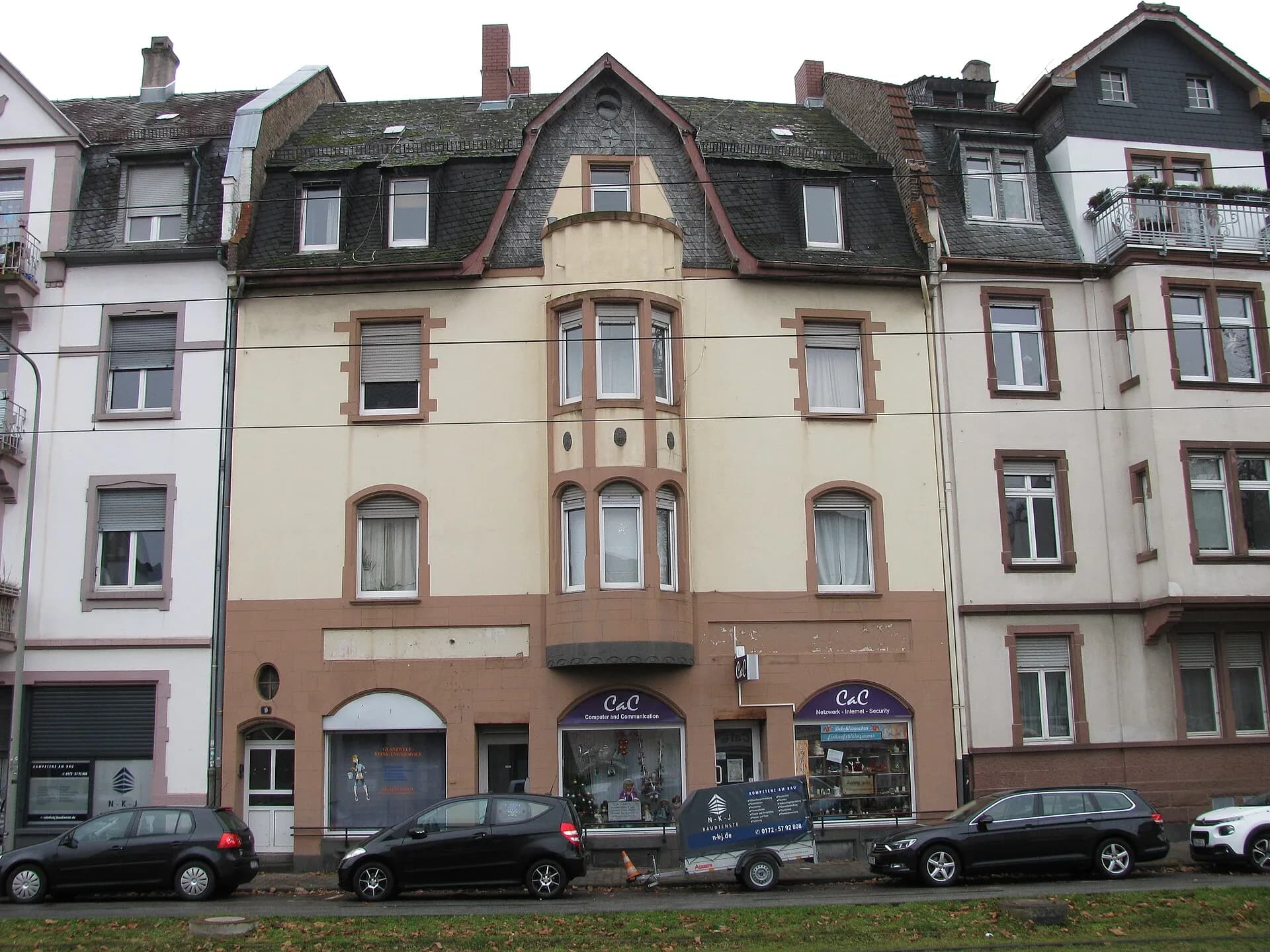 Gründerzeithaus an der Triftstraße in Frankfurt Niederrad