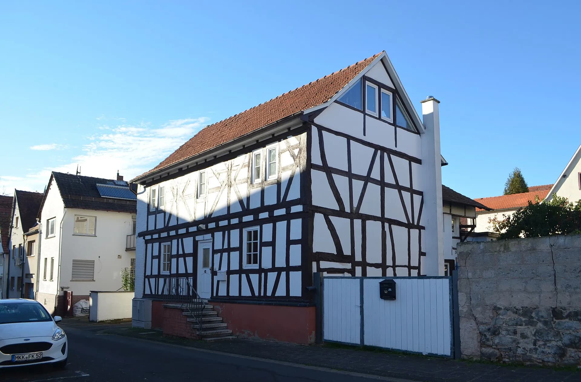 Fachwerkscheune Trinkbrunnenstraße 4 in Maintal-Hochstadt