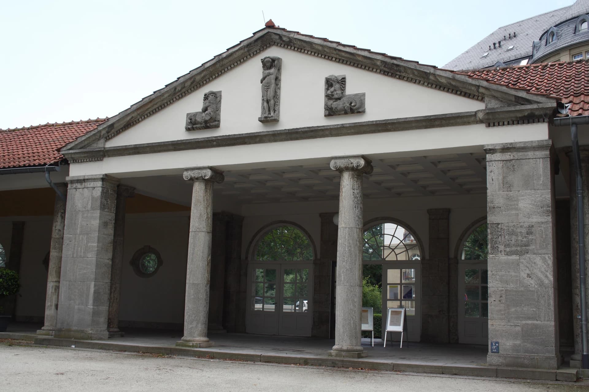 Portikus der Trinkkuranlage in Bad Nauheim
