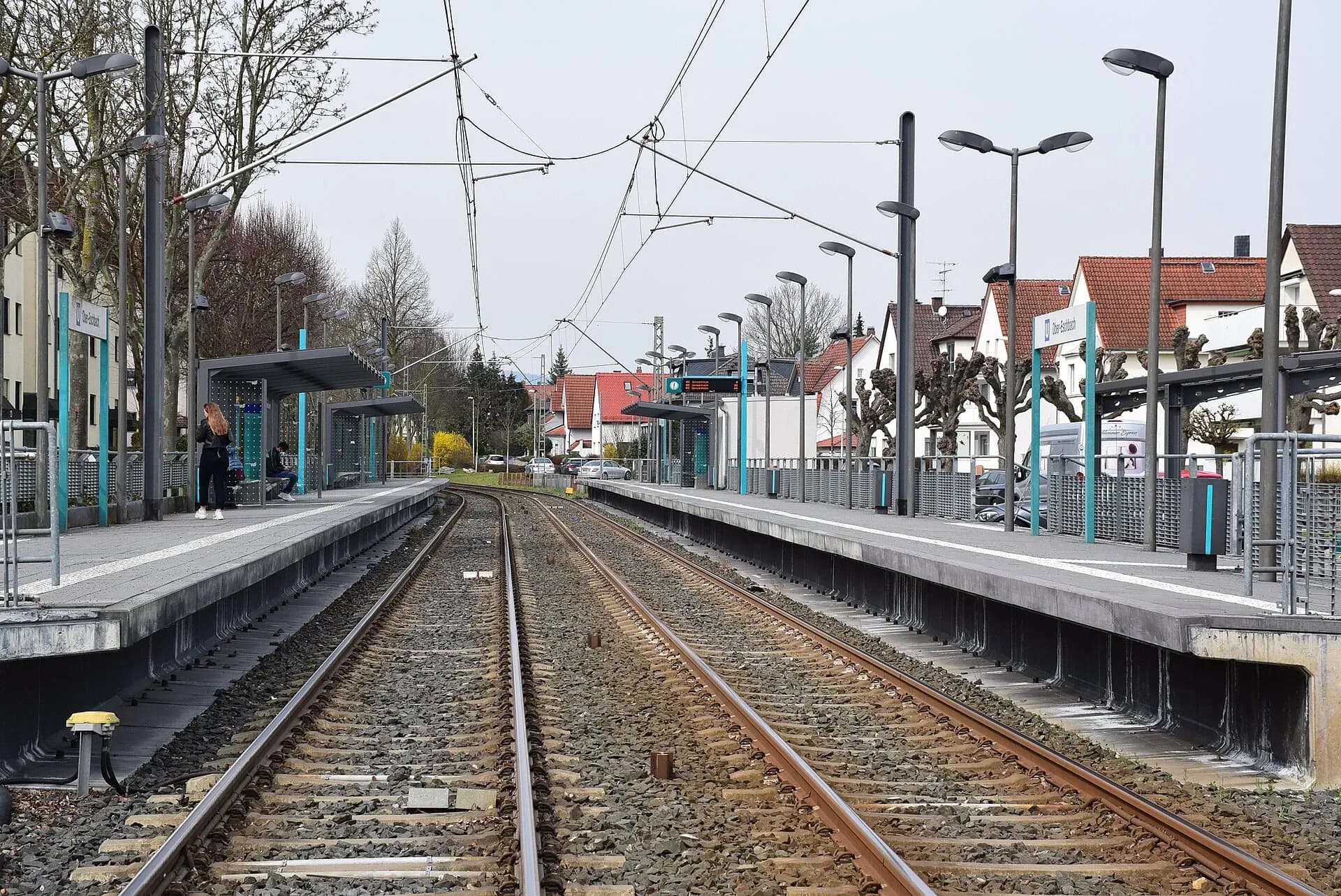 U-Bahn-Haltestelle in Bad Homburg-Ober-Eschbach