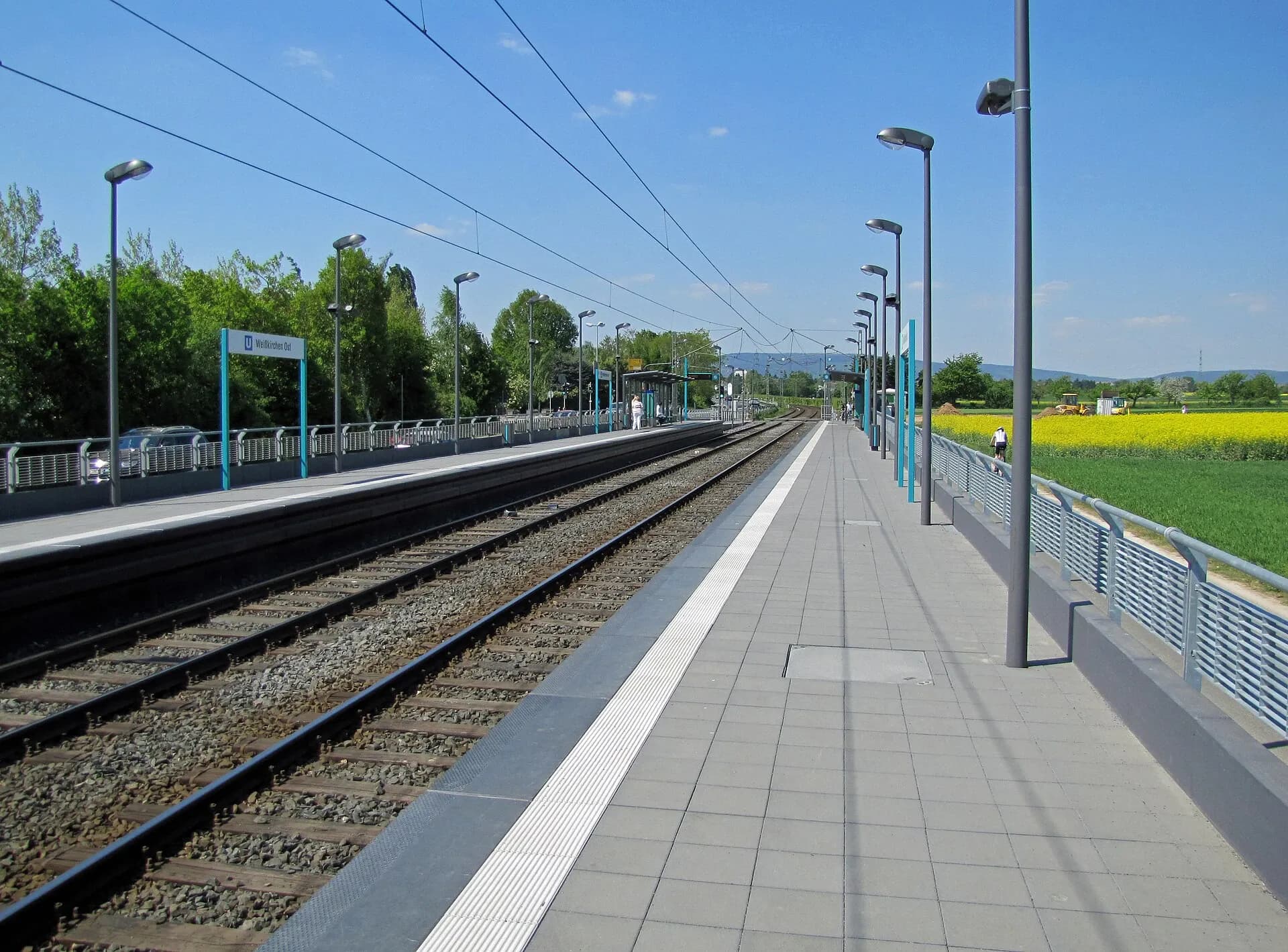 U-Bahn-Station in Oberursel-Weißkirchen