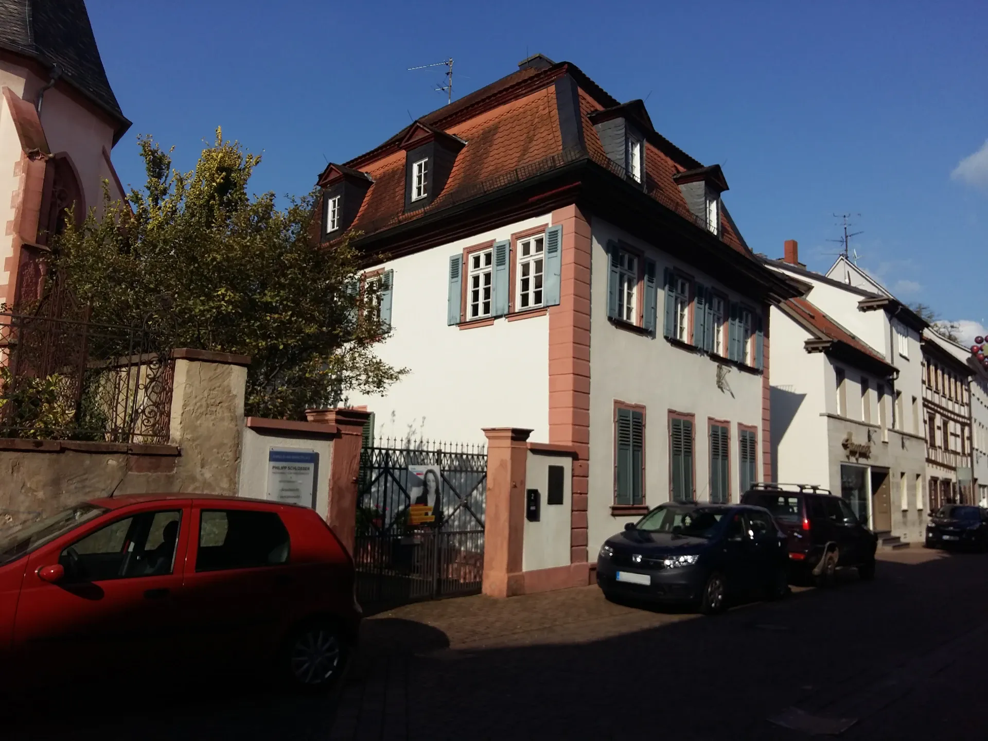 Barockes Wohnhaus in der Unteren Marktstraße in Groß-Umstadt