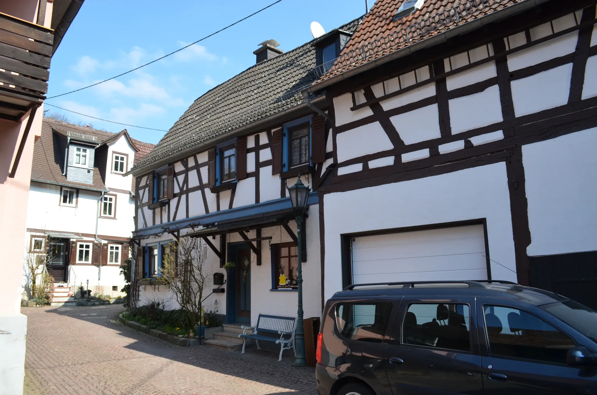 Fachwerkhäuser in der Untergasse in Eppstein